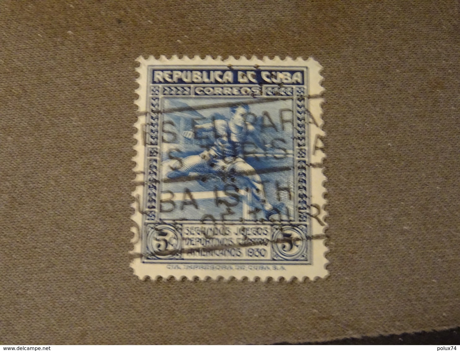 CUBA 1930 Perforé  Sport - Usati