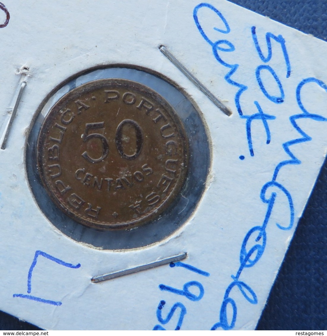 ANGOLA 50 CENTAVOS 1954 - Angola