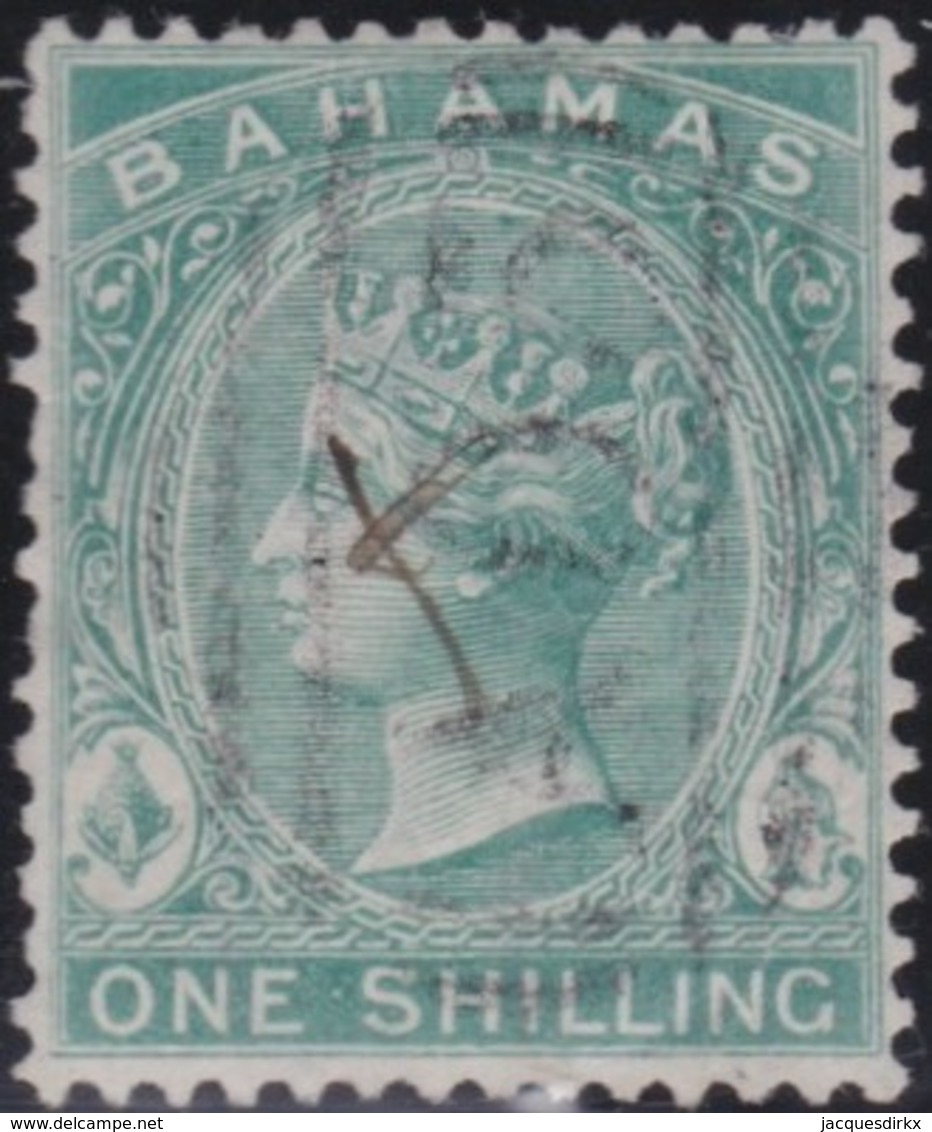 Bahamas      .    SG   .   39    .     O   .   Cancelled .   /   .   Gebruikt - 1859-1963 Kronenkolonie