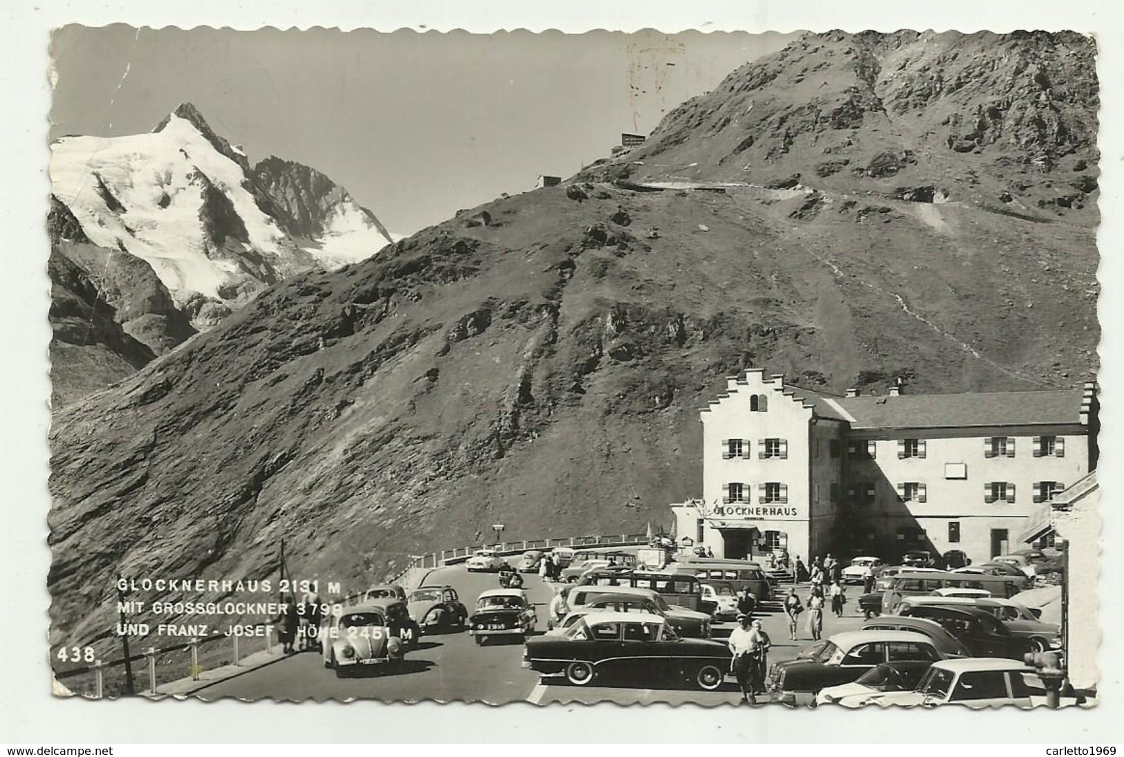 GLOCKNERHAUS MIT GROSSGLOCKNER UND FRANZ - JOSEF - VIAGGIATA   FP - Heiligenblut