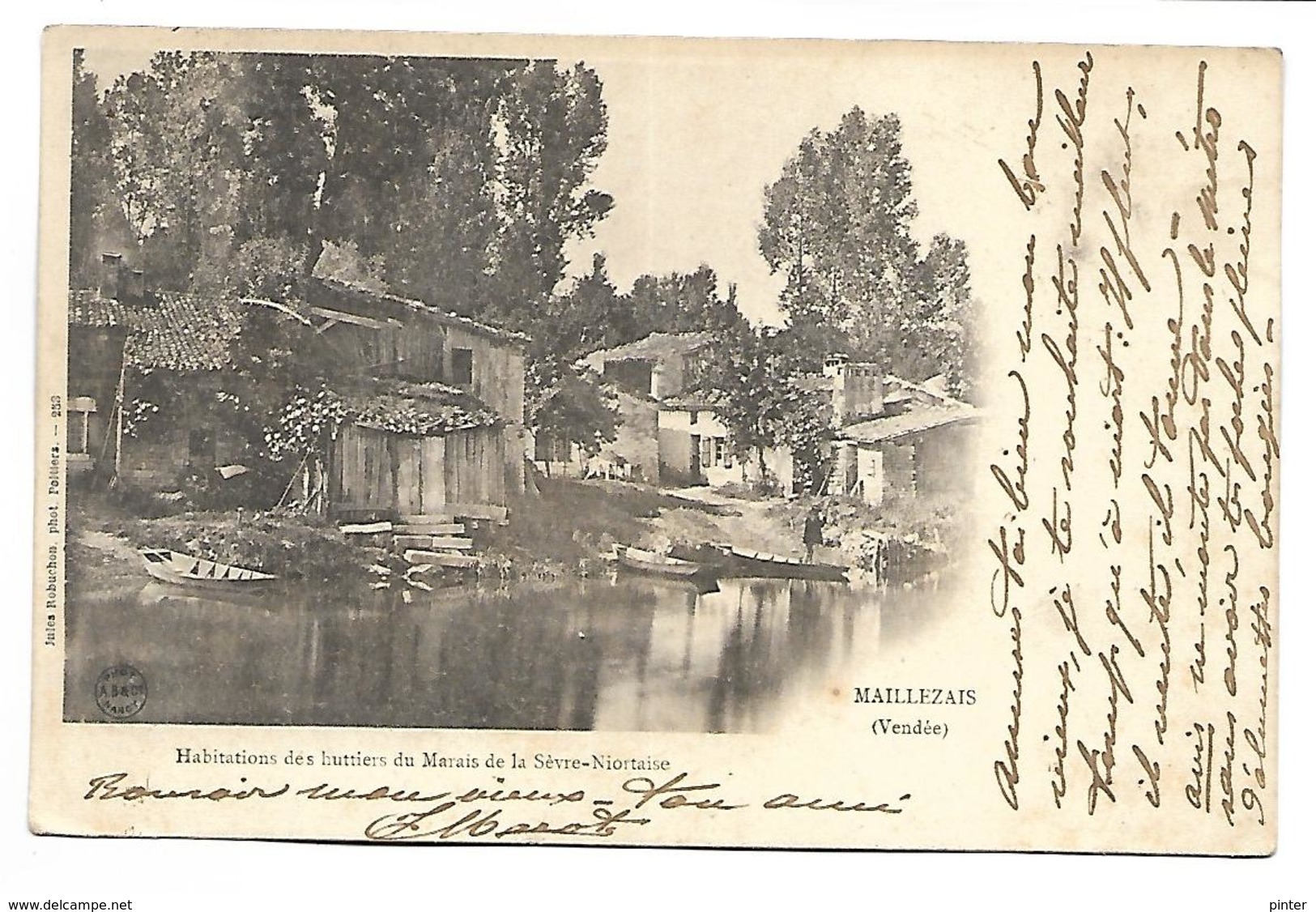 MAILLEZAIS - Habilitations Des Huttiers Du Marais De La Sèvre-Niortaise - Maillezais