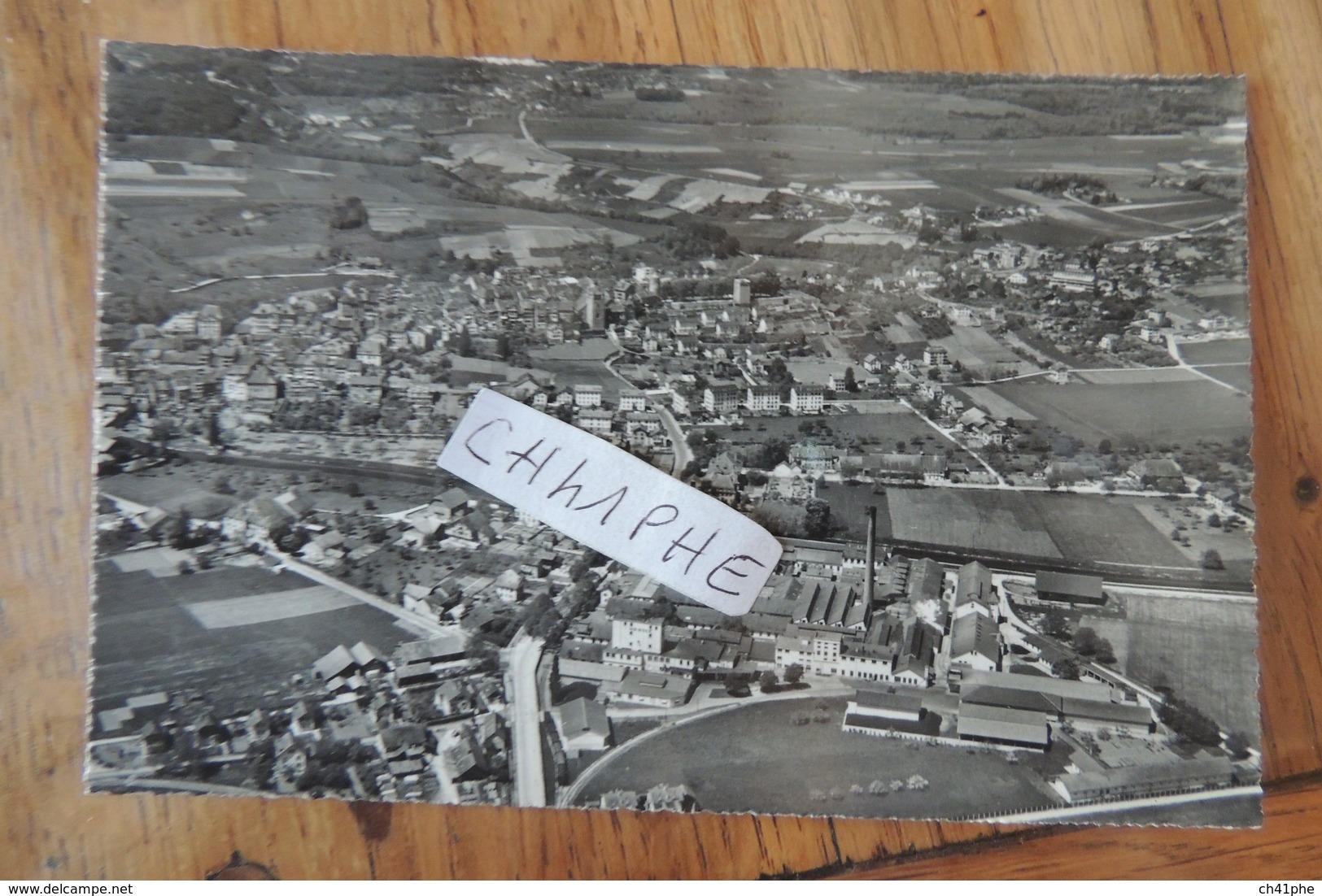 ORBE ET LA FABRIQUE NESTLE - VUE AERIENNE - Orbe