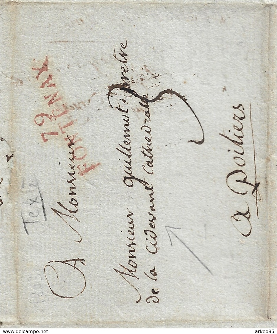 Lettre D'un Prêtre De Fontenay-le-Comte à Un Confrère De Poitiers, 26/3/1803 - Historical Documents