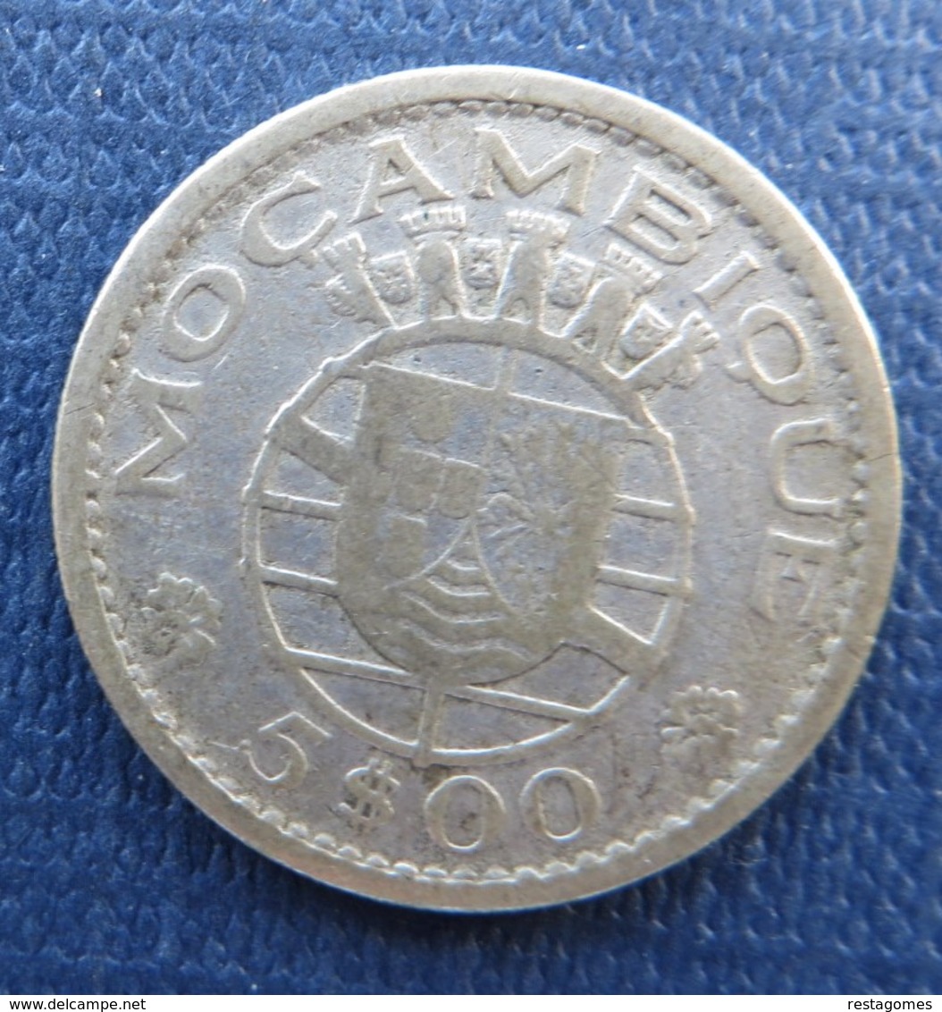 Mozambique 5 Escudos 1960 - Mosambik