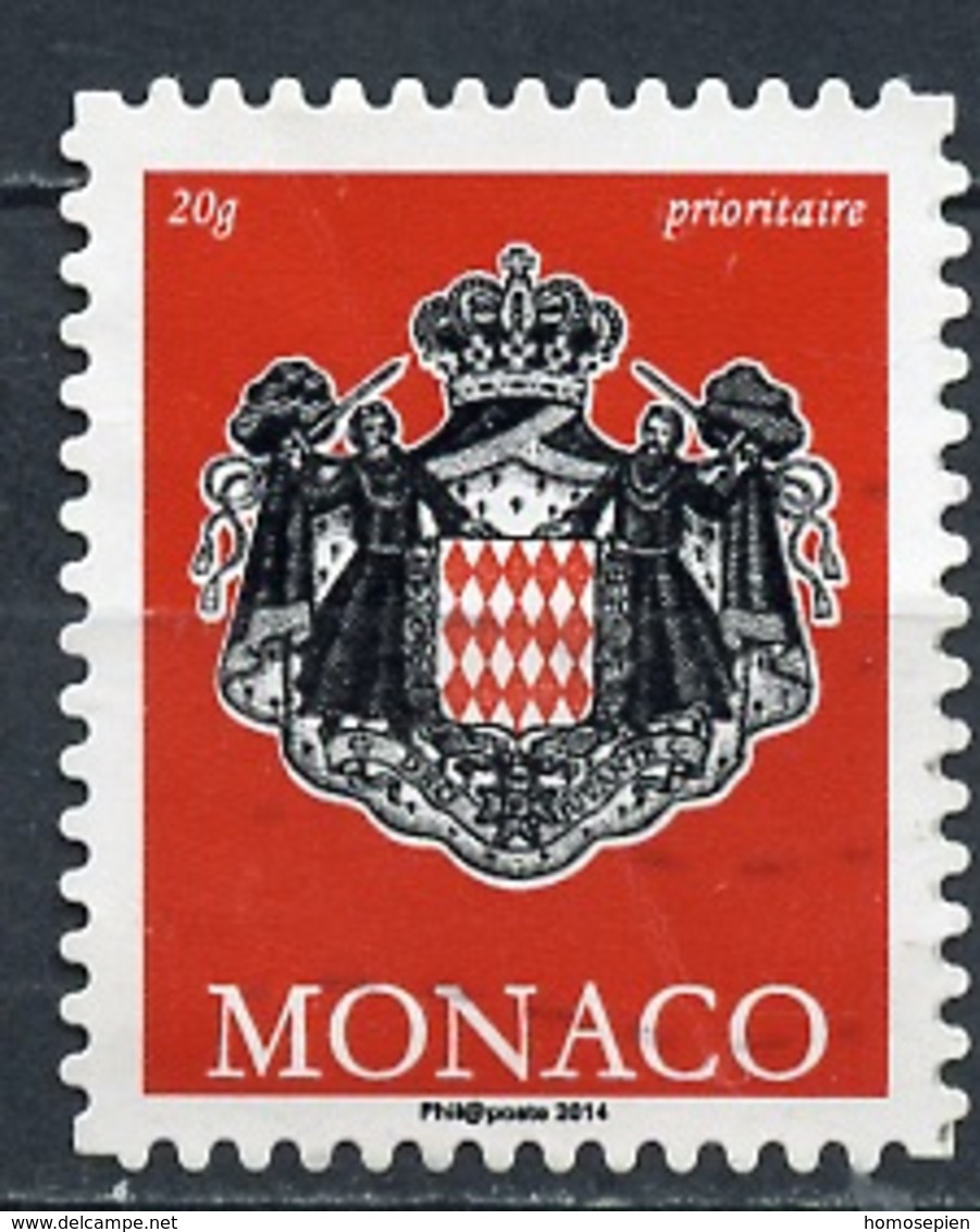 Monaco 2014 Y&T N°2945 - Michel N°2304 (o) - (svi) Blason - Gebraucht