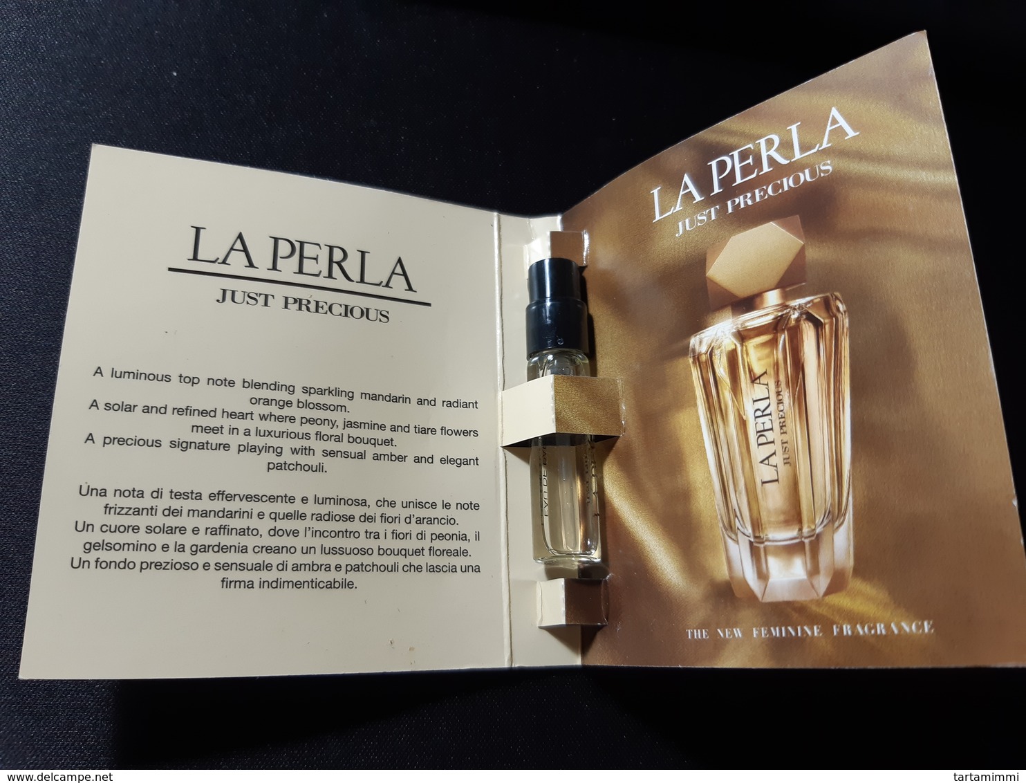 Campione Echantillon Parfum LA PERLA Just Precious - Muestras De Perfumes (testers)