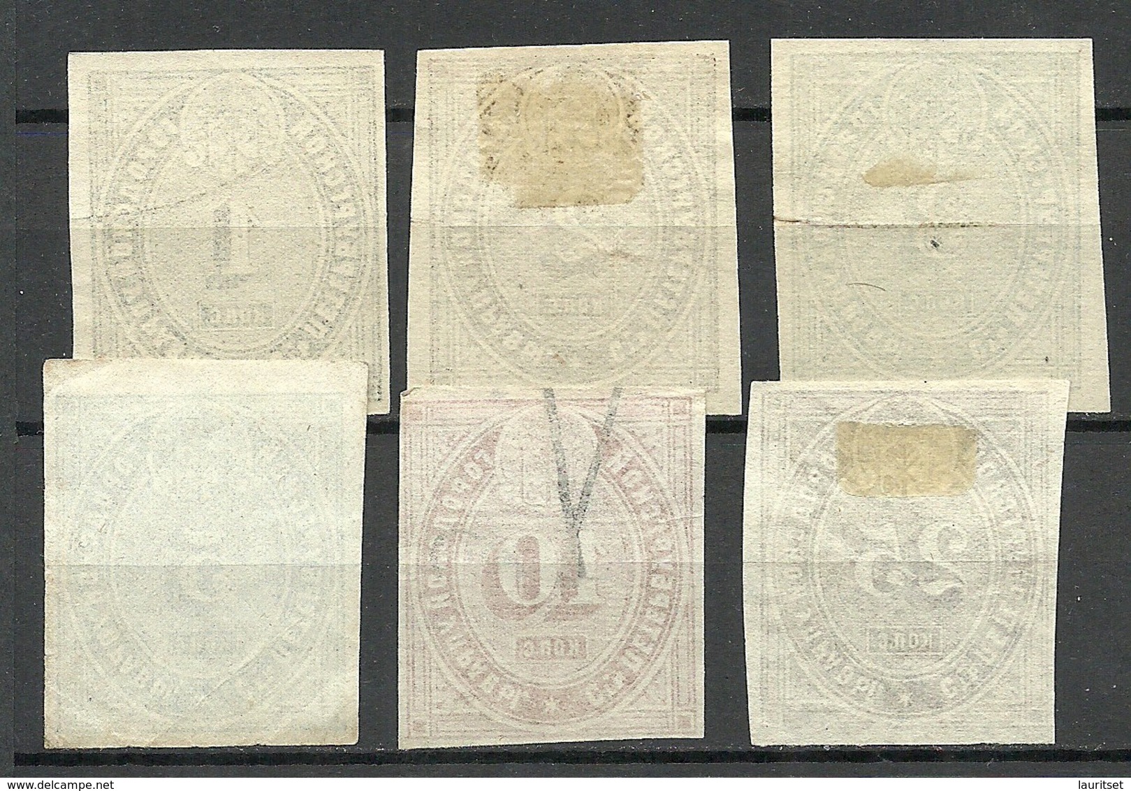 RUSSLAND RUSSIA St. Petersburg Local Tax Taxe Steuer  O - Revenue Stamps