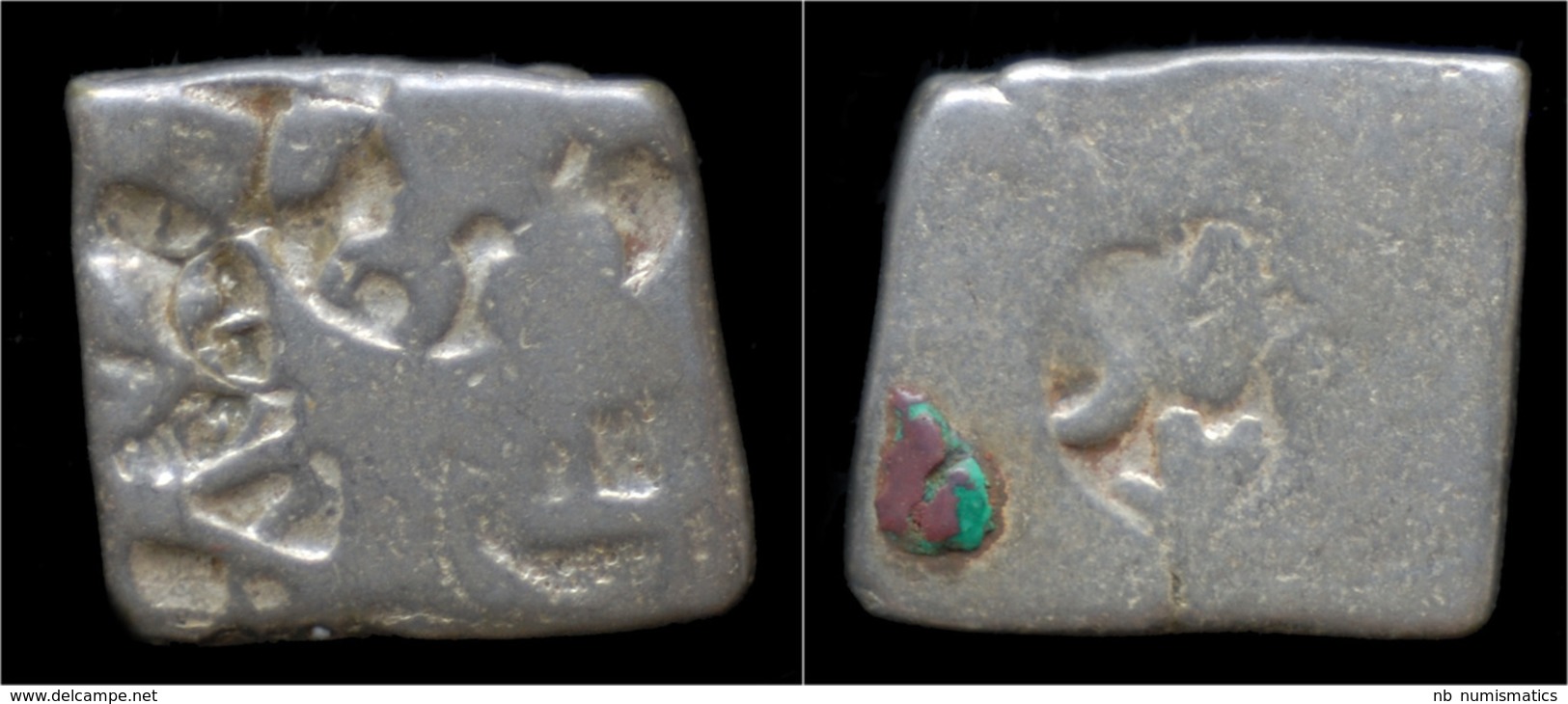 India Mauryan Empire AR Drachm (karshapana) - Indias