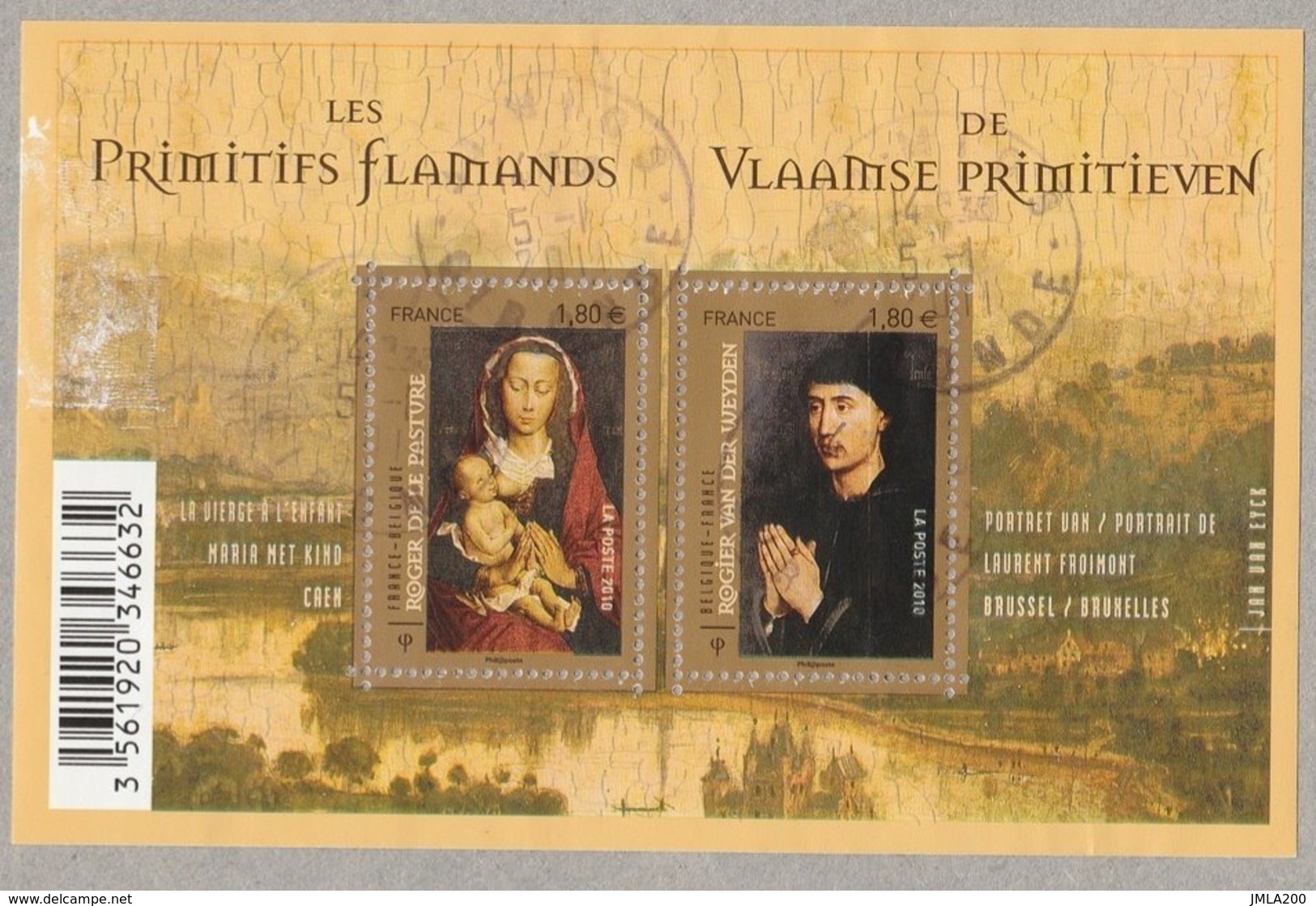 FRANCE 2010 Bloc F4525 Les Primitifs Flamands Timbre OBLITERE - Used Stamps