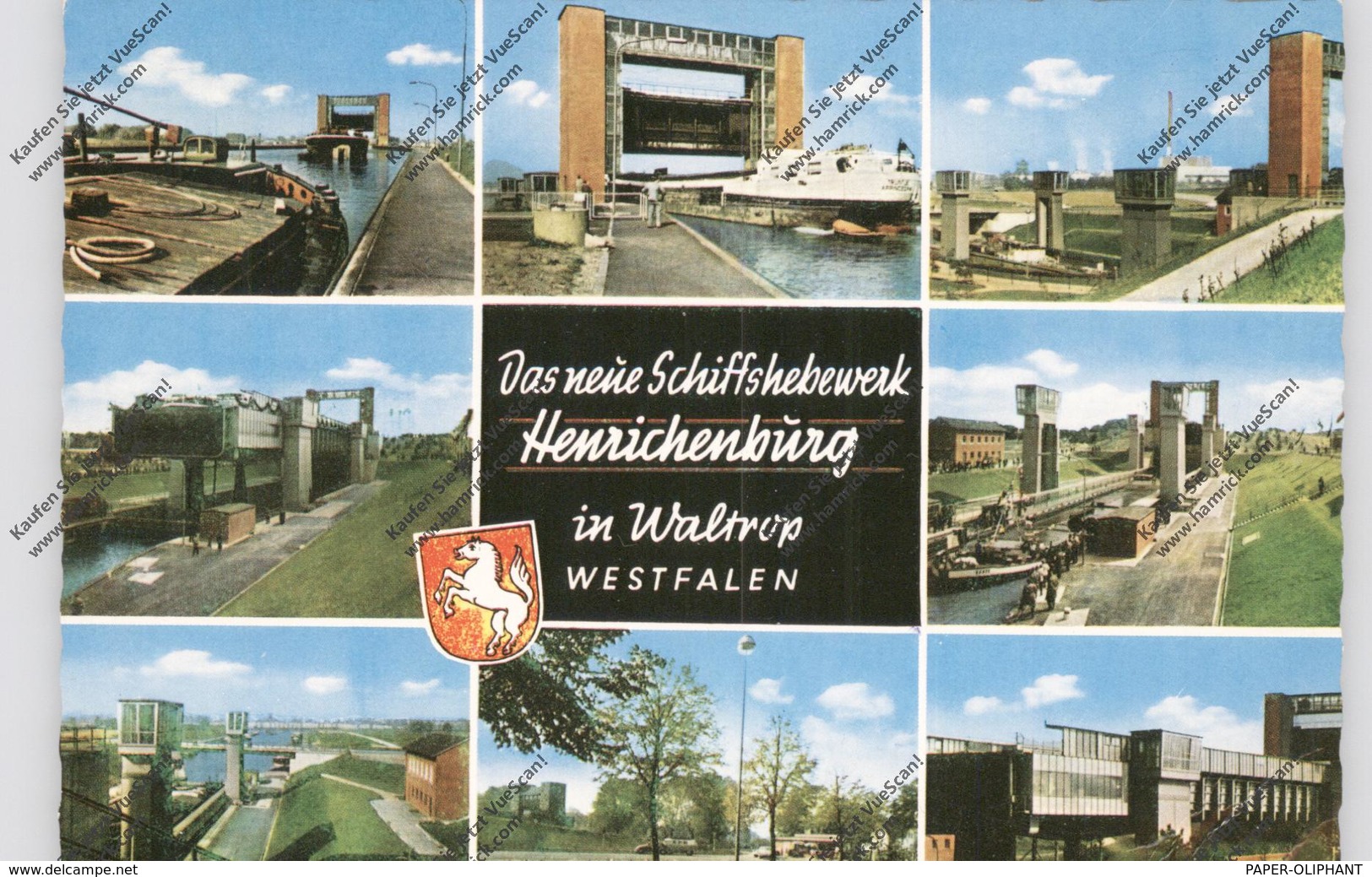 4355 WALTROP, Schiffshebewerk, 1968 - Waltrop