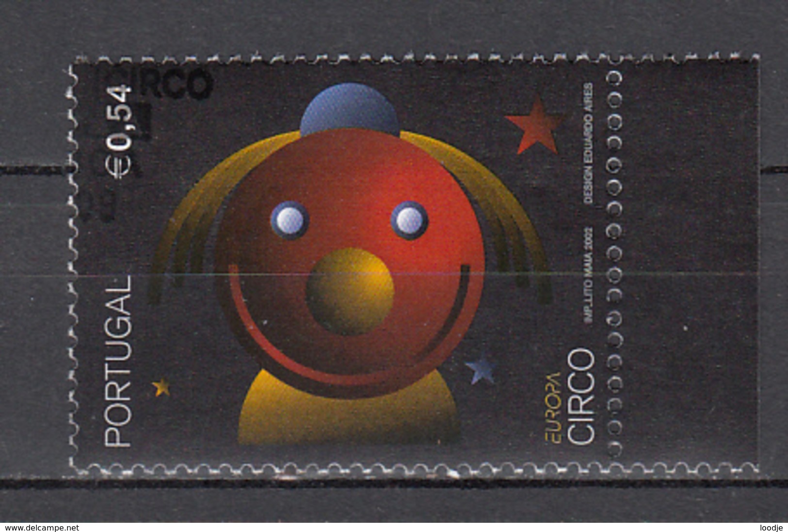 Portuga Europa Cept 2002 Type C Gestempeld Fine Used - 2002