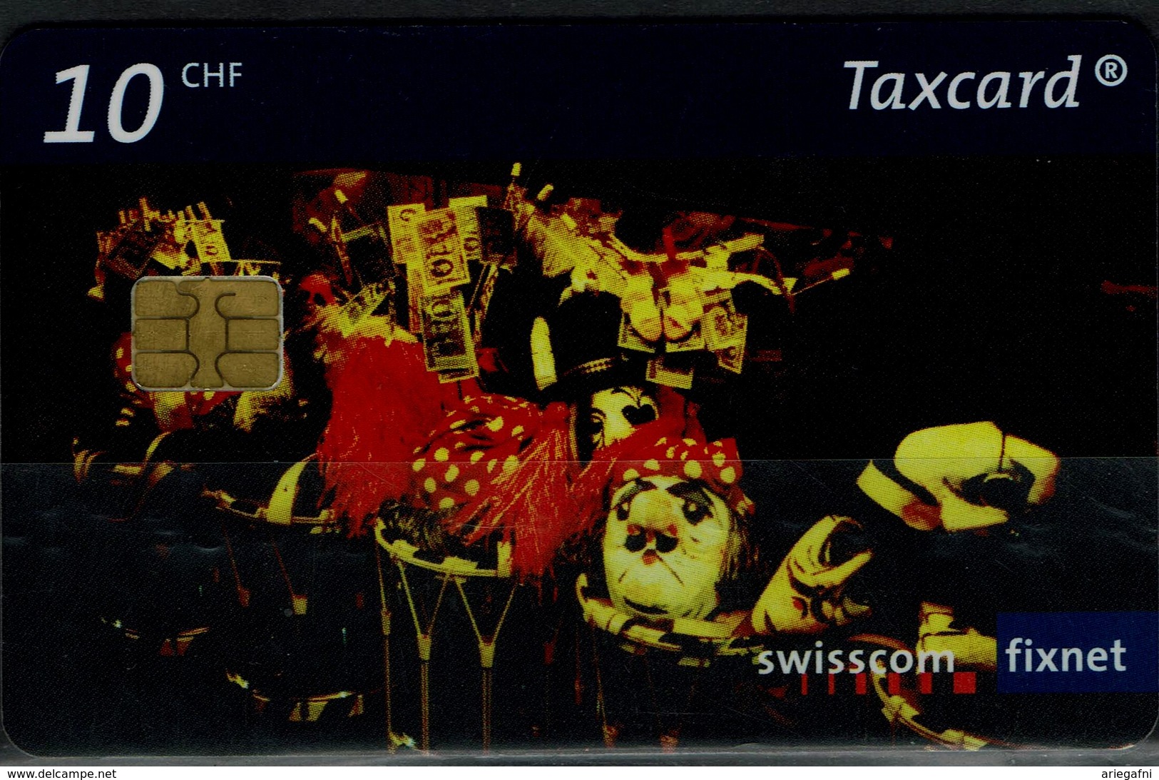 SCHWITZ 1998 PHONECARD CLOWNERY USED VF!! - Swaziland