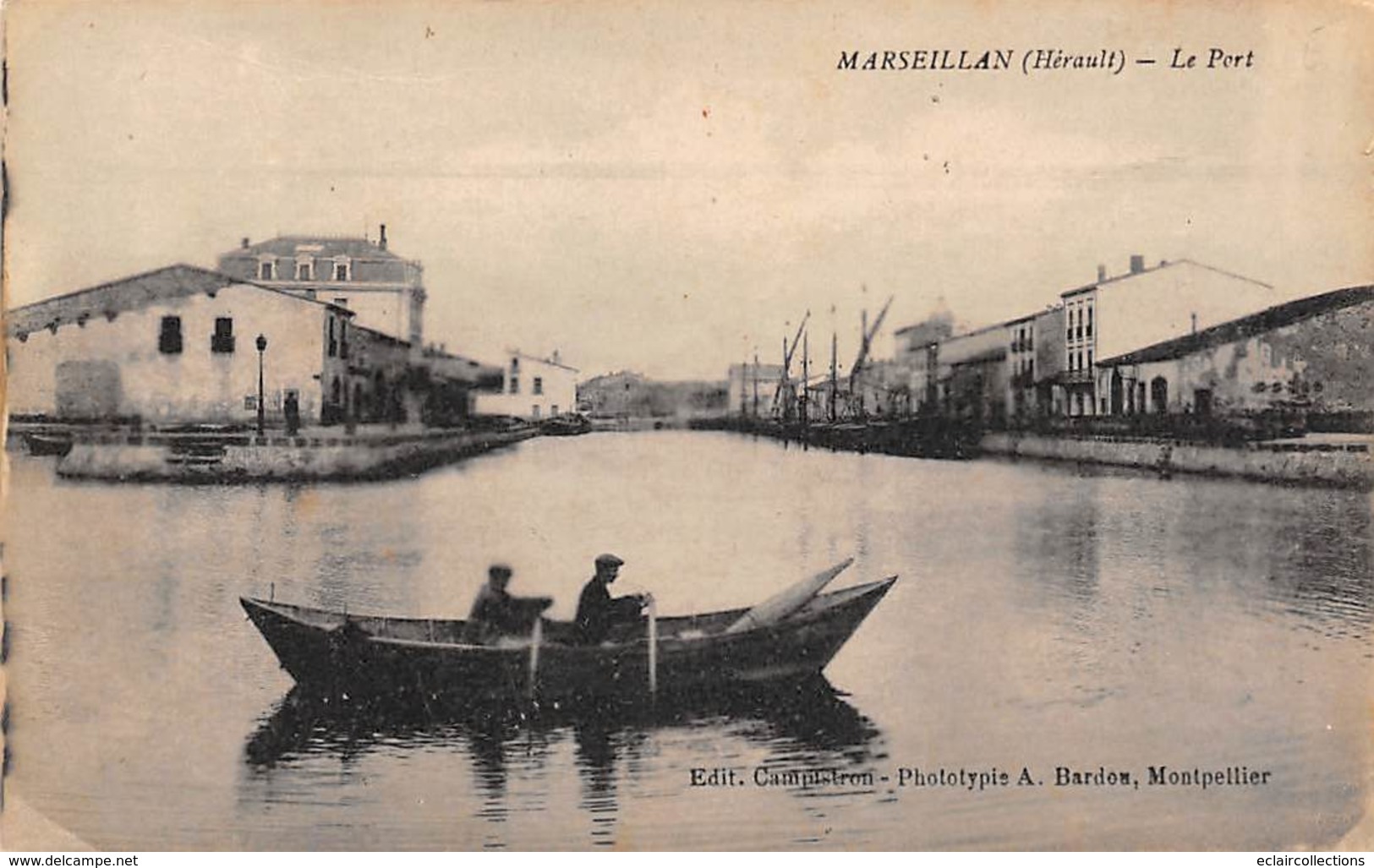 Marseillan           34          Le Port            (voir Scan) - Marseillan