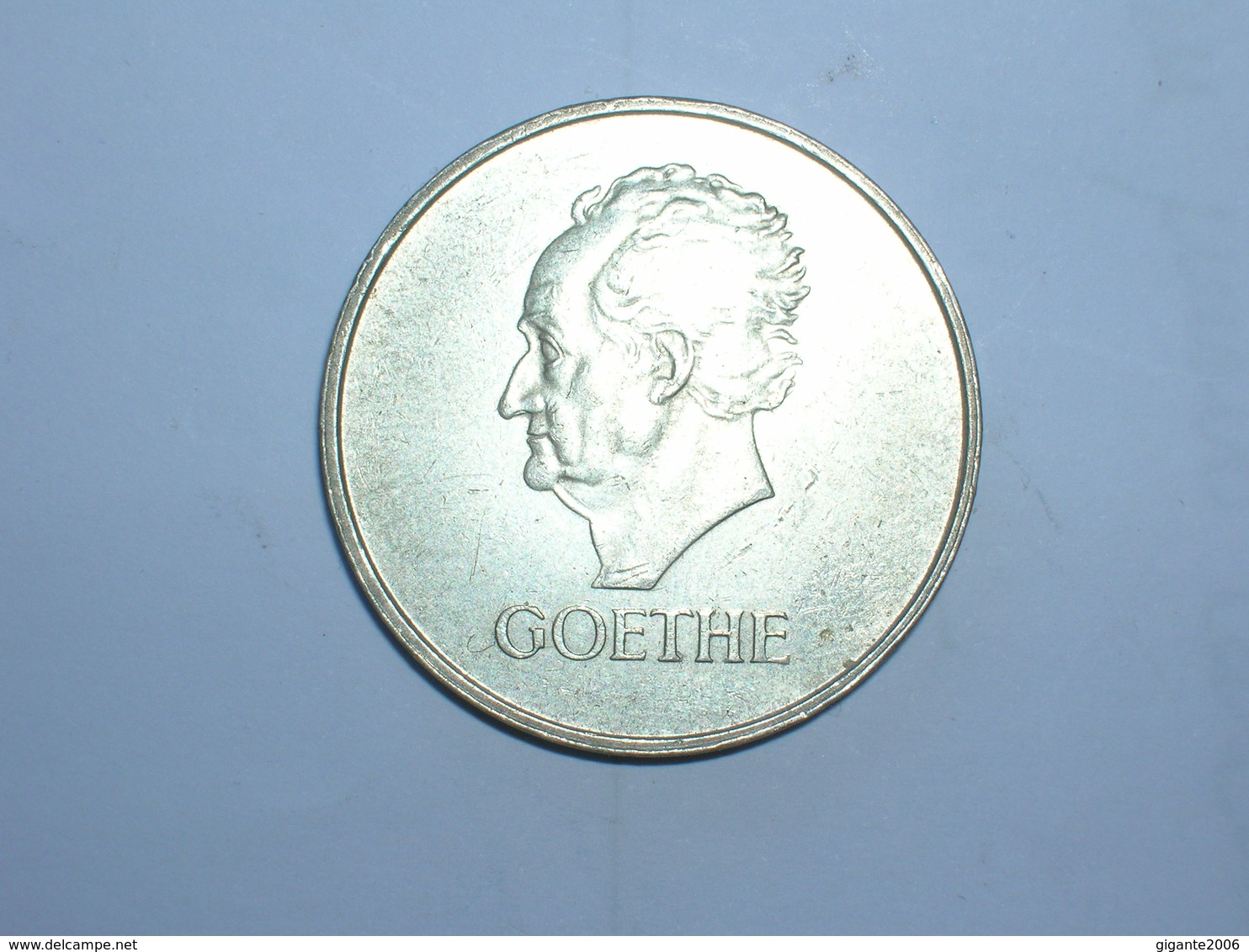 ALEMANIA-WEIMAR- 3 MARCOS GOETHE 1932 J (838) - 3 Mark & 3 Reichsmark