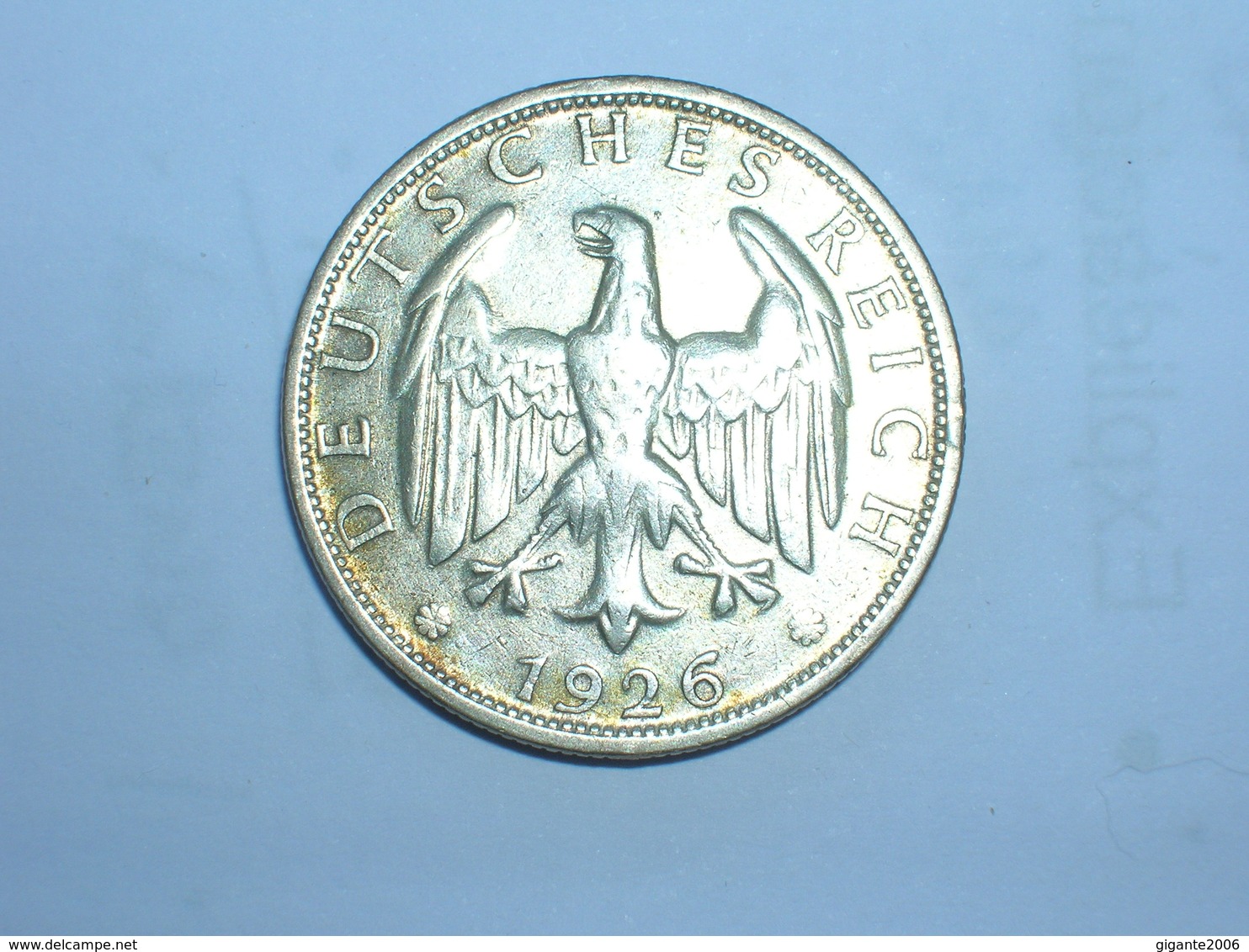 ALEMANIA-WEIMAR- 2 MARCOS 1926 D (845) - 2 Reichsmark