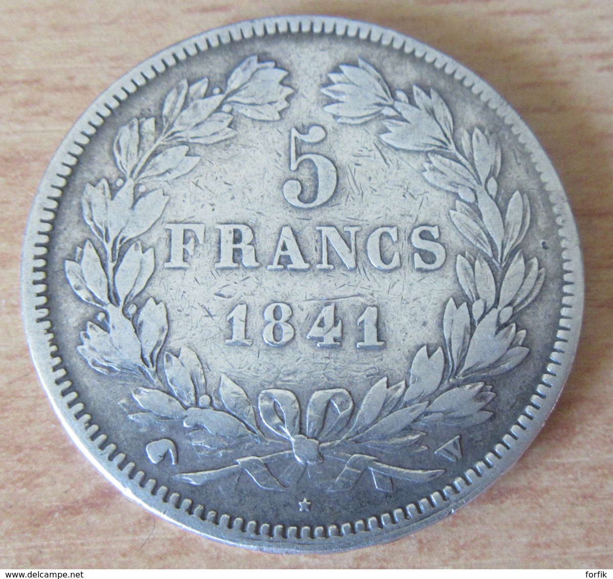 France - Monnaie 5 Francs Louis Philippe 1 1841 W En Argent - TB+ - Achat Immédiat - Autres & Non Classés