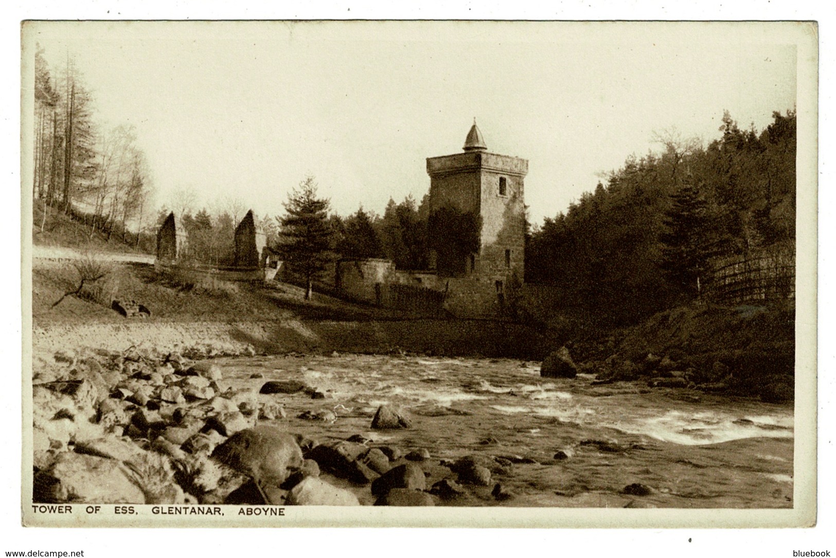 Ref 1356 - Early Postcard - Tower Of Ess - Glentanar Aboyne - Aberdeenshire Scotland - Aberdeenshire