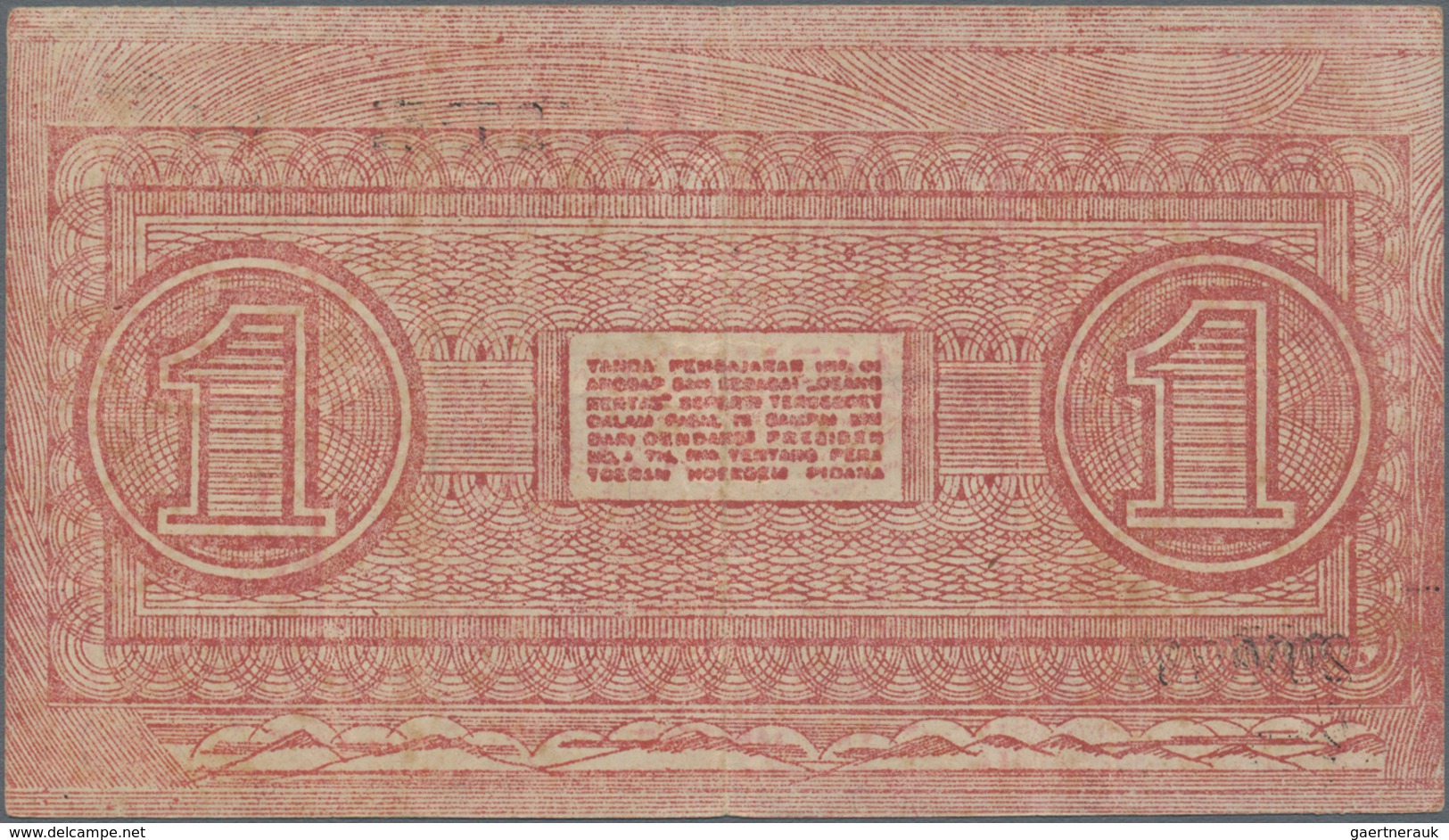 Indonesia / Indonesien: Set with 8 banknotes of the local & rebellious issues of the 1940's with 50