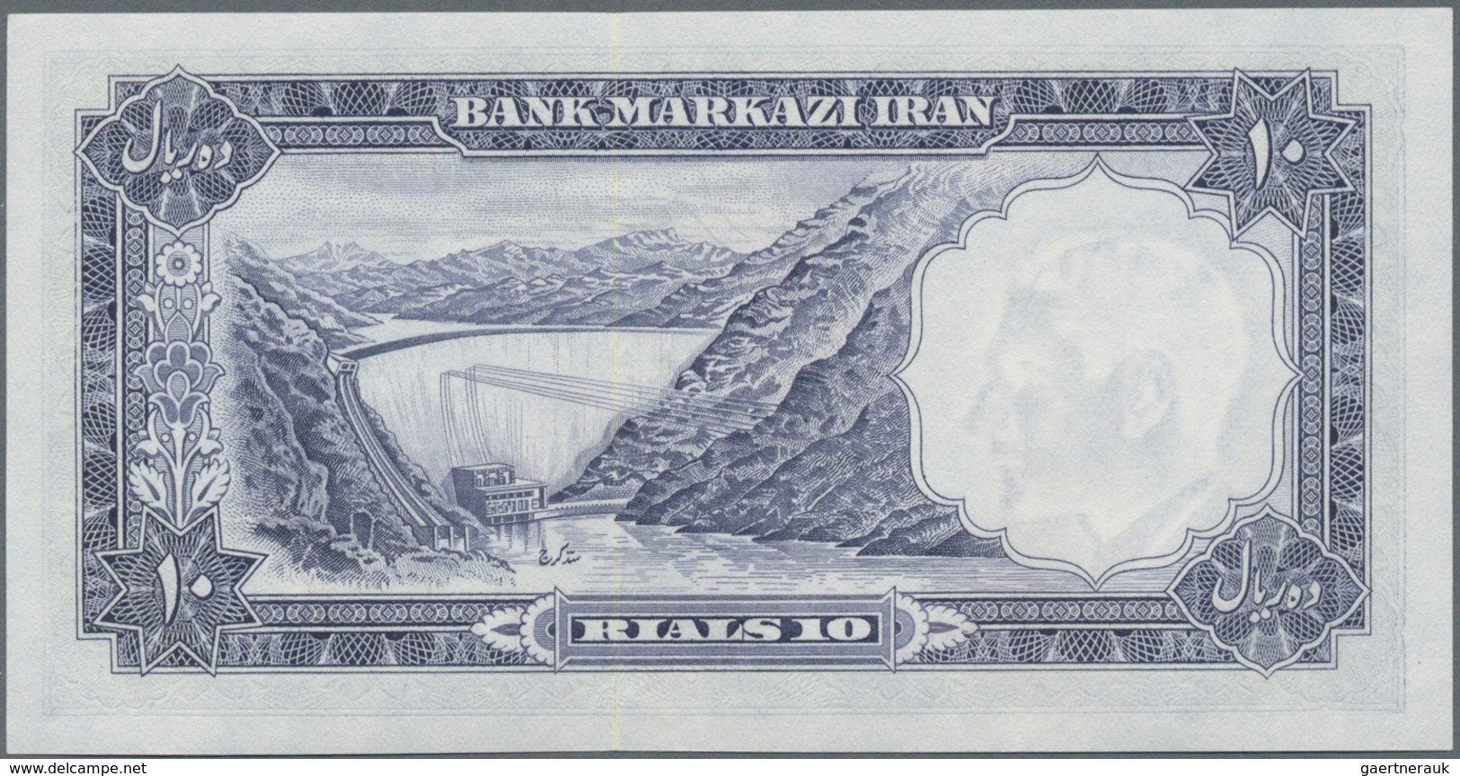 Iran: Bank Markazi Iran, set with 13 banknotes of the SH1340 (1961) series comprising 2x consecutive