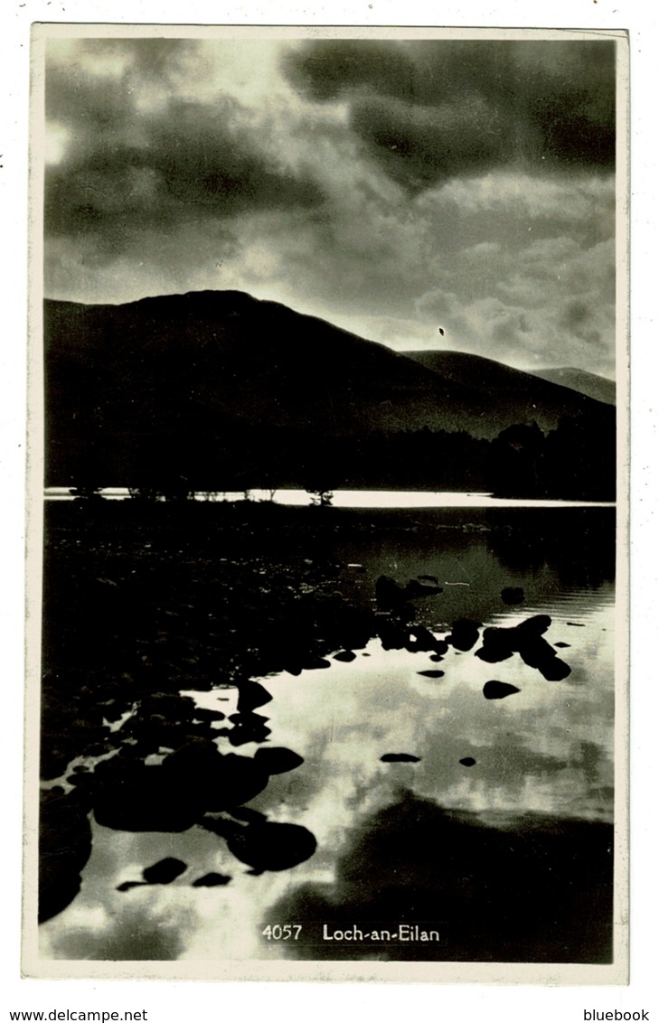 Ref 1358 - 1923 Real Photo Postcard - Loch-an-Eilan - Inverness-shire Scotland - Inverness-shire