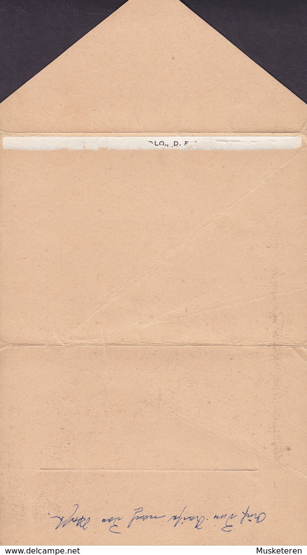 United States Folding Post Card AURORA Colo 1912 Scenes Along The Rio Grande Rail Road Royal Gorge - Aurora (Colorado)
