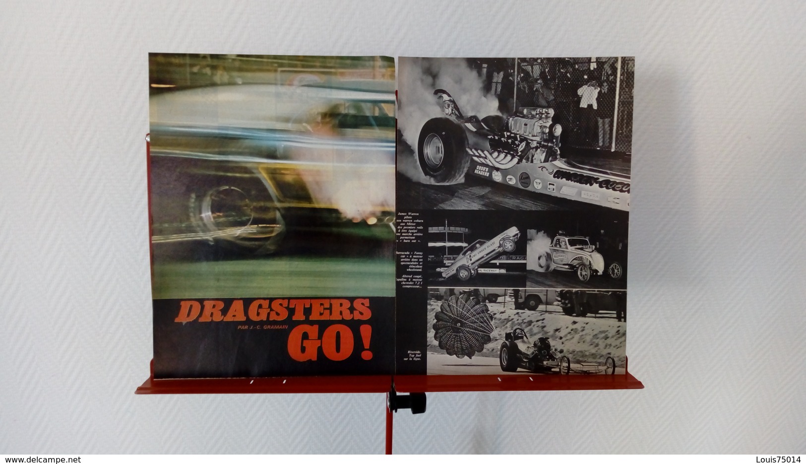 Coupure De Presse Automobile Dragsters Go ! - Auto/Moto