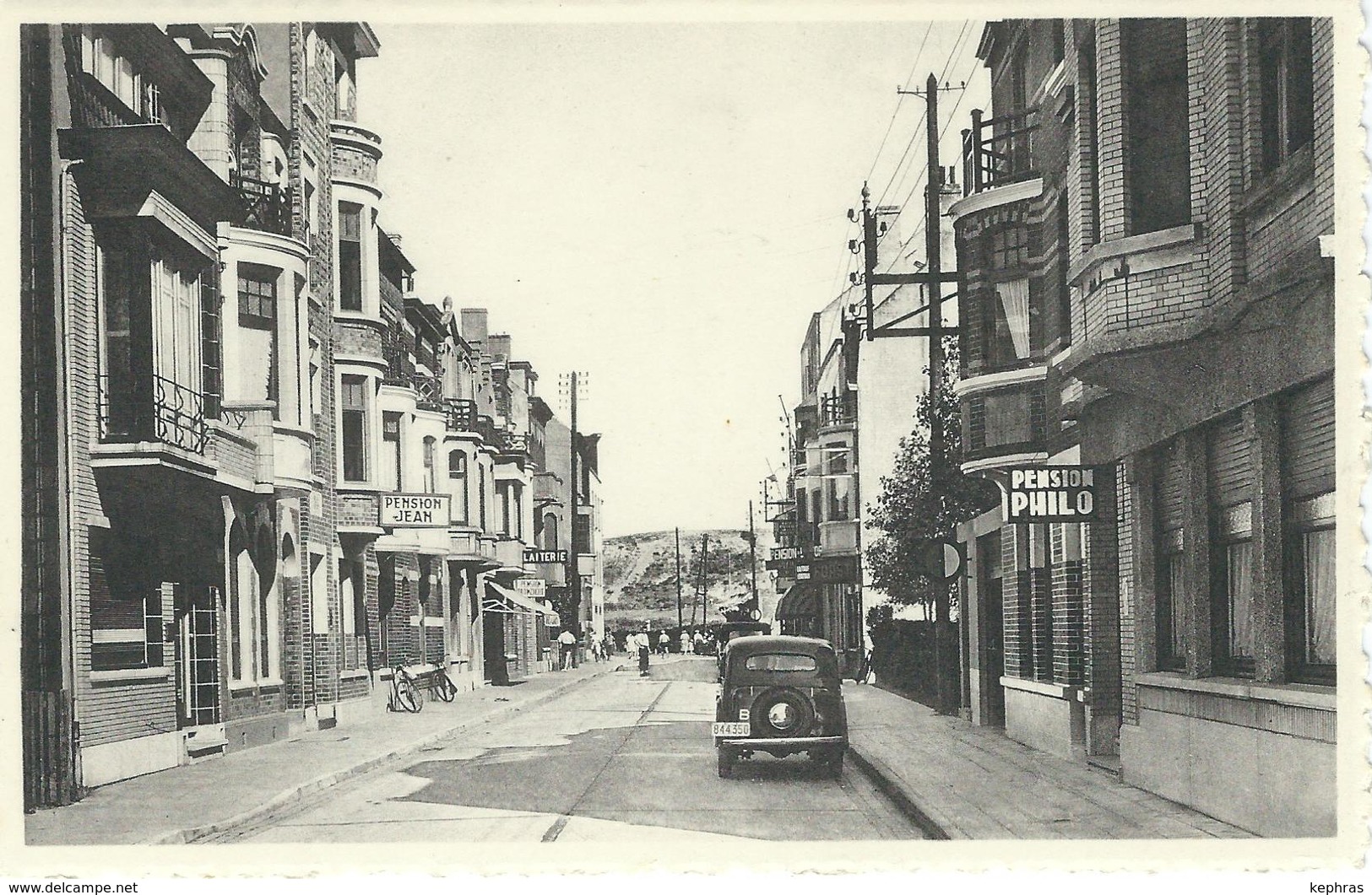 BREDENE S/MER - A/ZEE : Rue De Gand - Gentstraat - RARE VARIANTE - Bredene