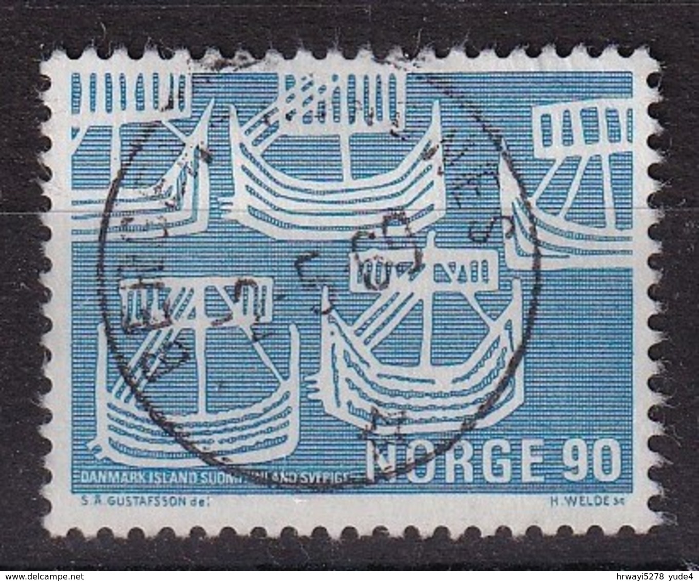 Norway 1969, Minr 580 Vfu - Oblitérés