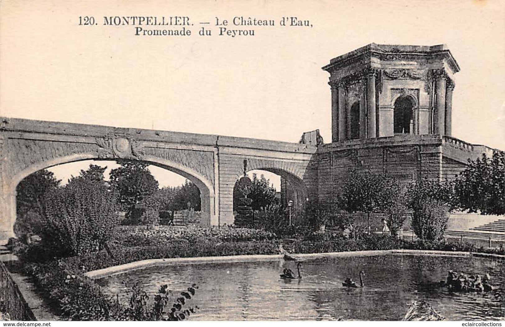 Montpellier           34            Le Château D'Eau   . Promenade Du Peyrou      (Voir Scan) - Montpellier