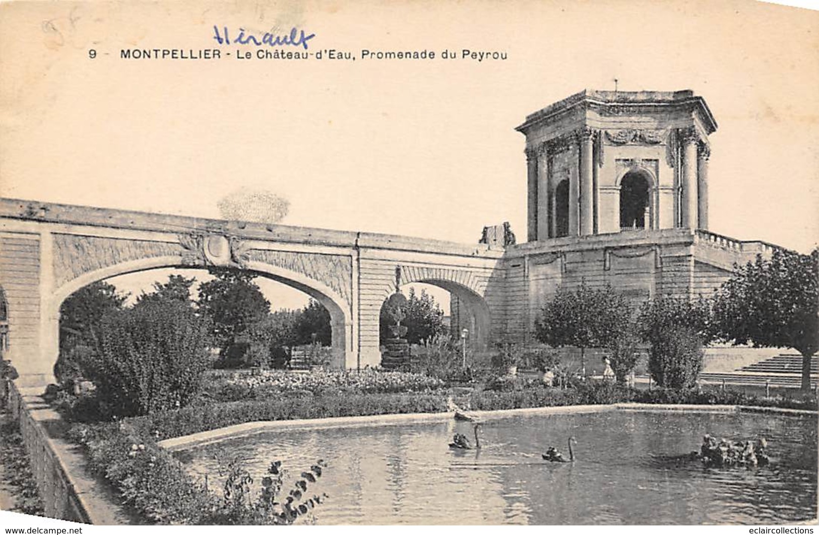 Montpellier           34            Le Château D'eau Et Promenade Du Peyrou      (Voir Scan) - Montpellier