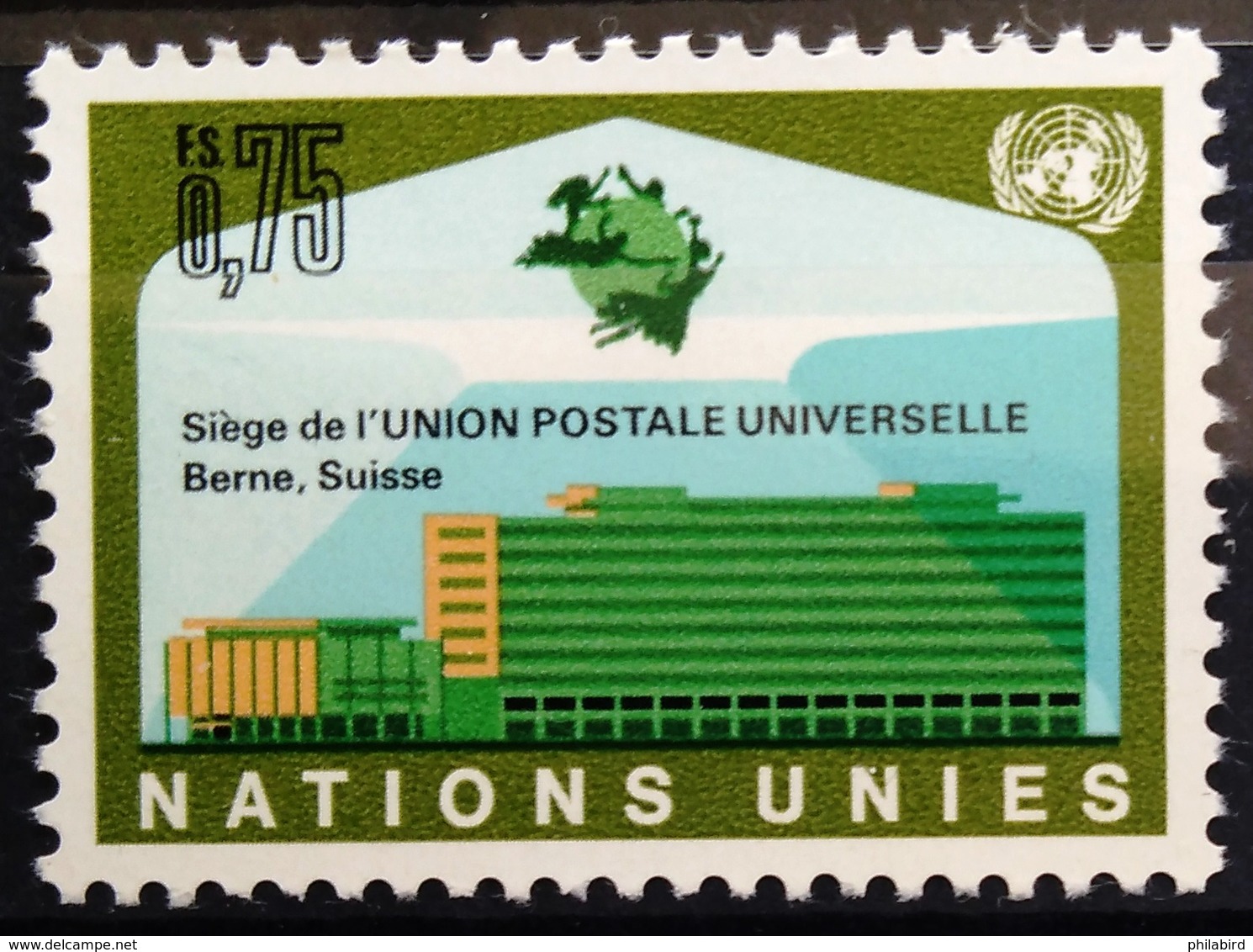 NATIONS-UNIS  GENEVE                  N° 18                      NEUF** - Unused Stamps