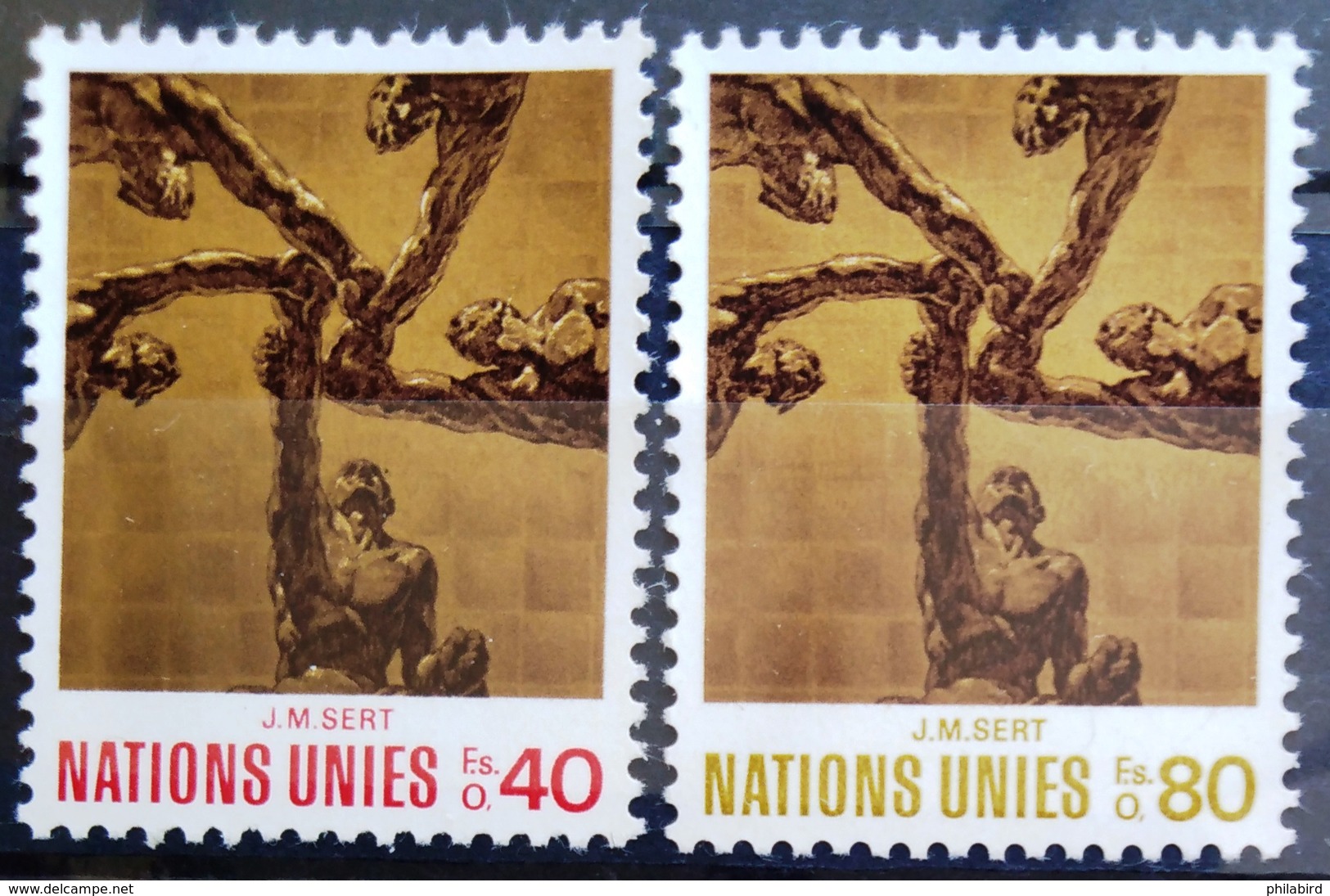 NATIONS-UNIS  GENEVE                  N° 28/29                      NEUF** - Nuovi