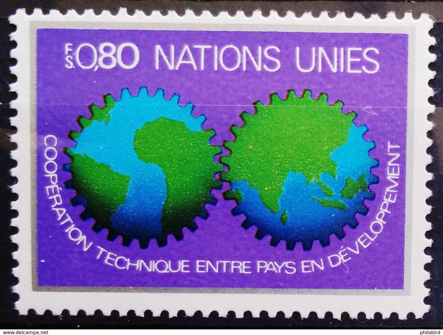 NATIONS-UNIS  GENEVE                  N° 80                      NEUF** - Unused Stamps
