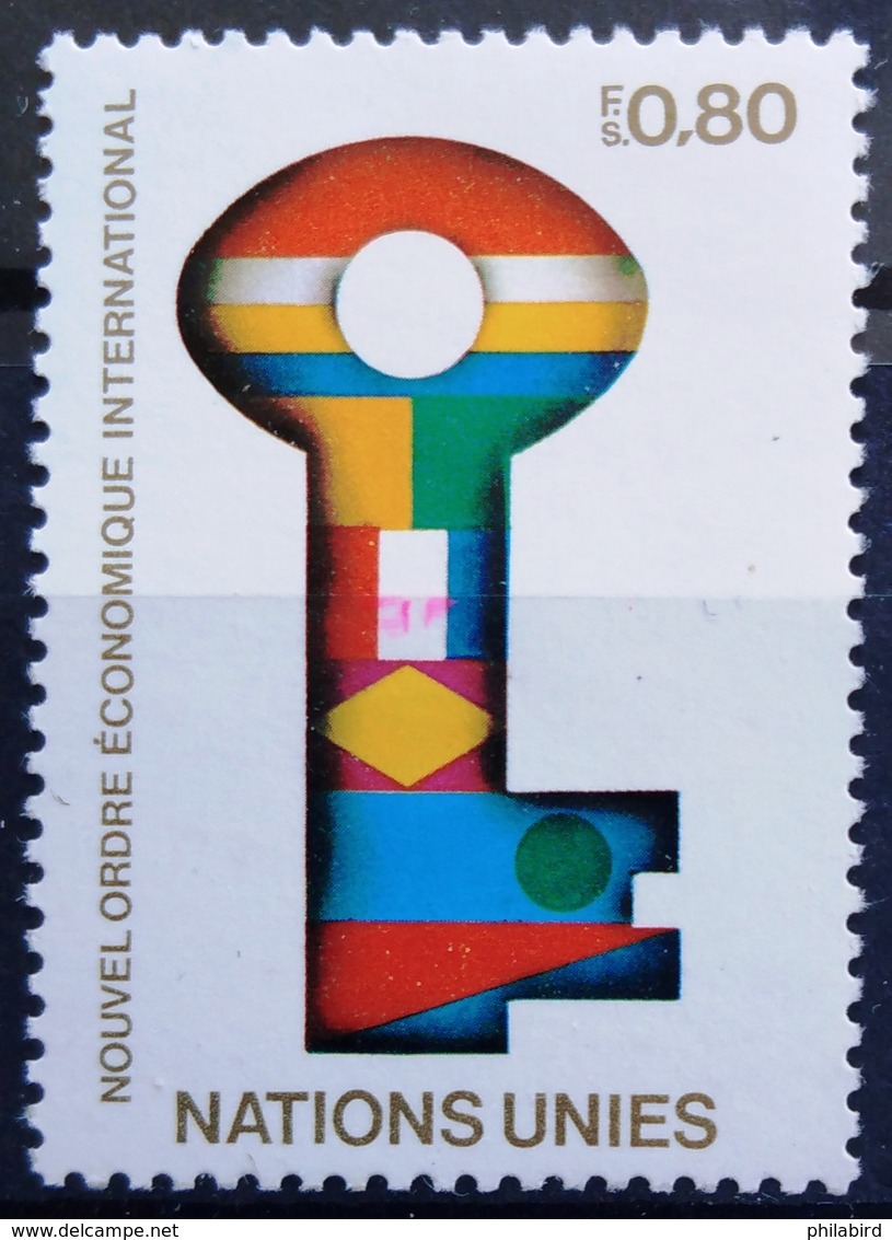 NATIONS-UNIS  GENEVE                  N° 88                      NEUF** - Unused Stamps