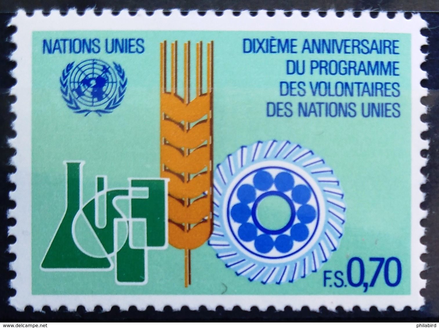 NATIONS-UNIS  GENEVE                  N° 102                      NEUF** - Unused Stamps