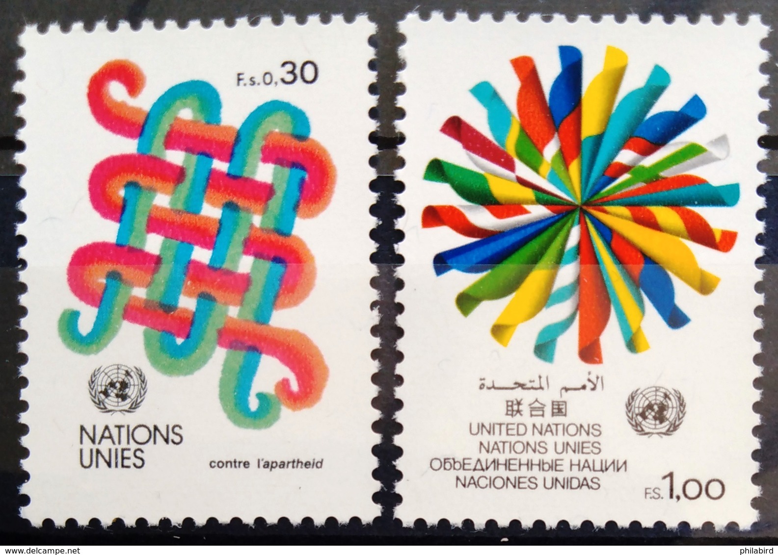 NATIONS-UNIS  GENEVE                  N° 103/104                      NEUF** - Nuevos