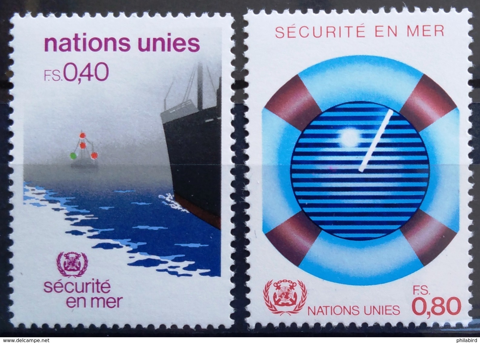 NATIONS-UNIS  GENEVE                  N° 112/113                      NEUF** - Neufs