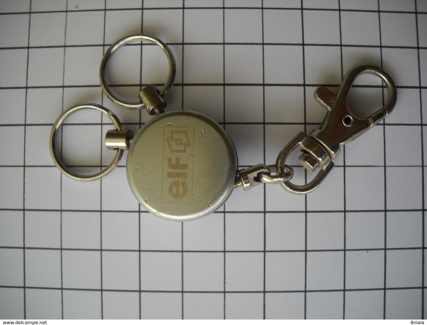 1441 Porte Clefs Clé    ELF  Station Carburant - Key-rings