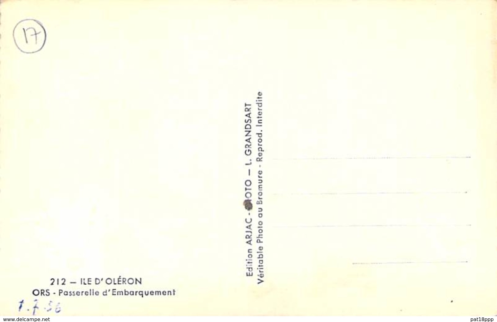 ** Lot de 10 cartes ** 17 - ILE D'OLERON : Cartes diversifiées - CPSM dentelée noir blanc format CPA - Charente Maritime