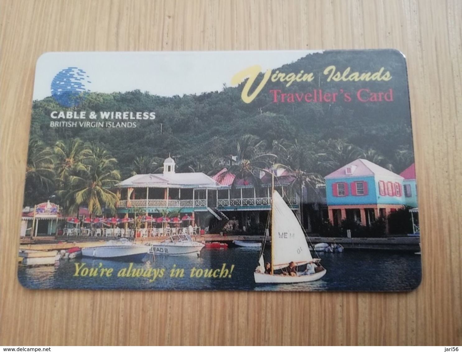 BRITSCH VIRGIN ISLANDS   US NO VALUE - WEST END PUSSER   PREPAID PHONE  CARD ! MINT (RRR)  BVI- P7 A **2061** - Virgin Islands