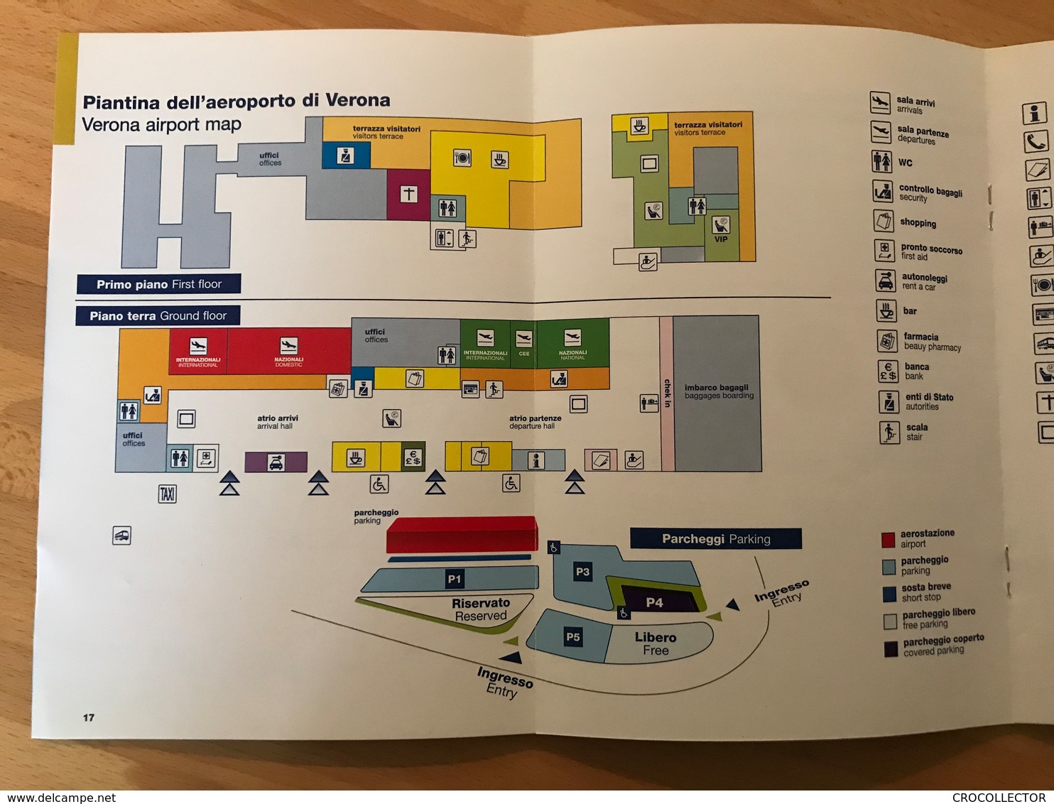 Carta Dei Servizi Charter Of Services Aeroporti Sistema Del Garda Verona Brescia 2003-04 - Boeken