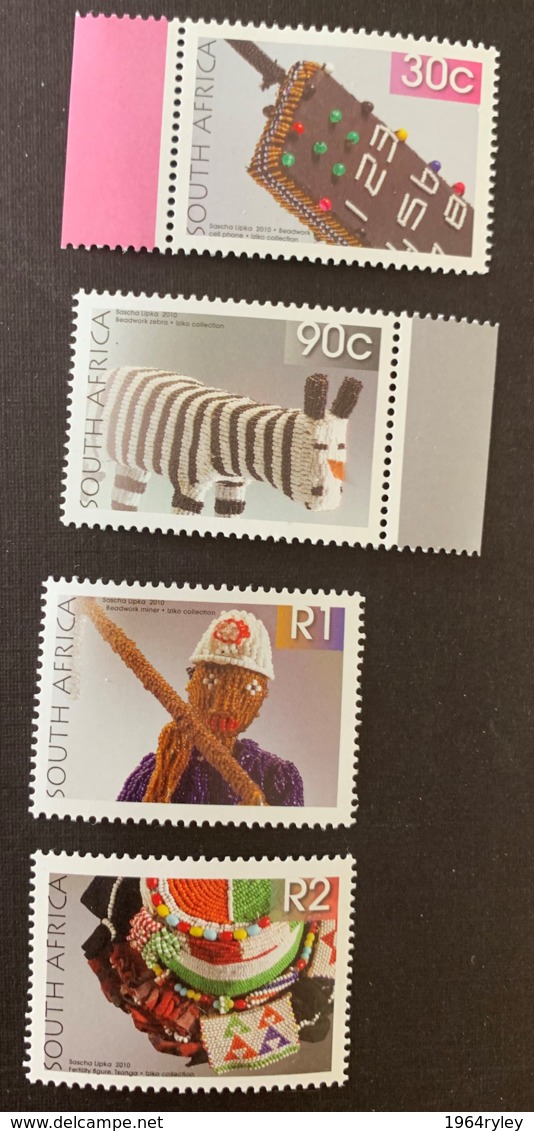 SOUTH AFRICA - MNH** - 2010 - # 1421, 1427, 1428, 1429 - Nuevos