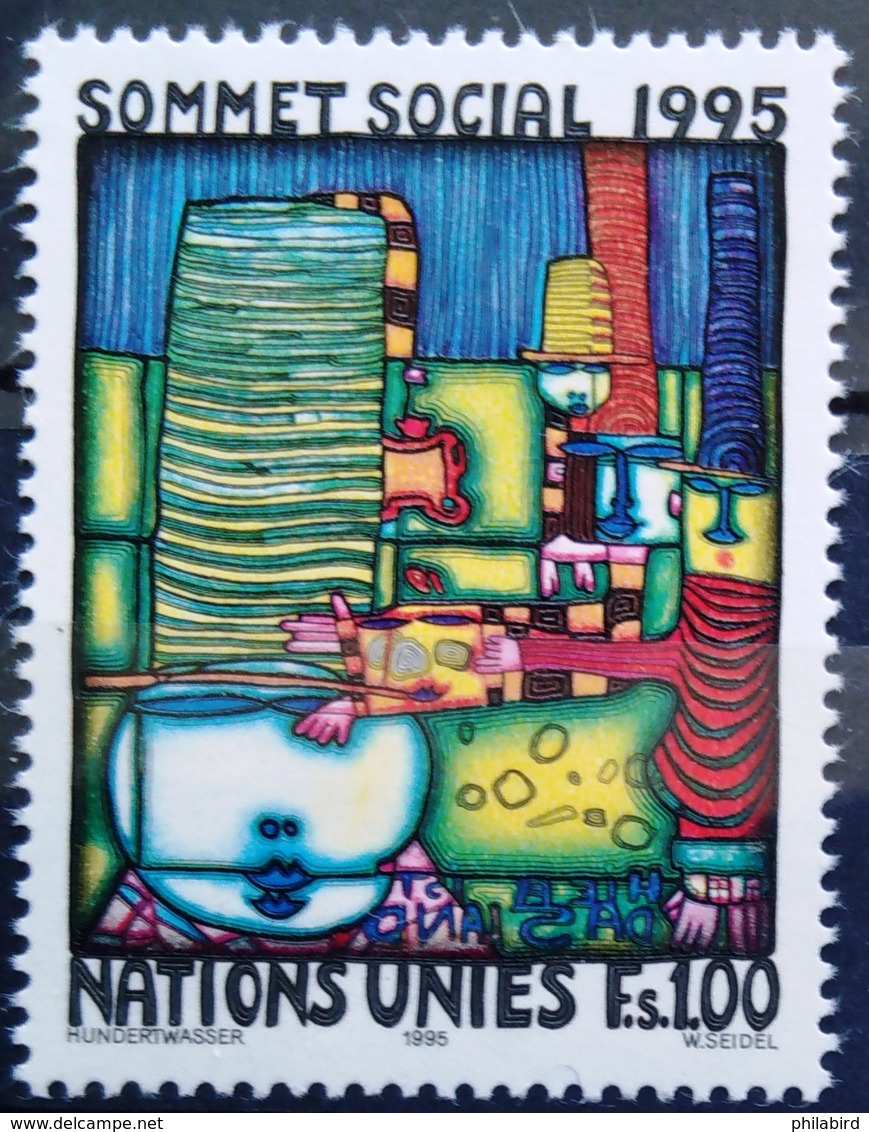 NATIONS-UNIS  GENEVE                  N° 282                     NEUF** - Unused Stamps