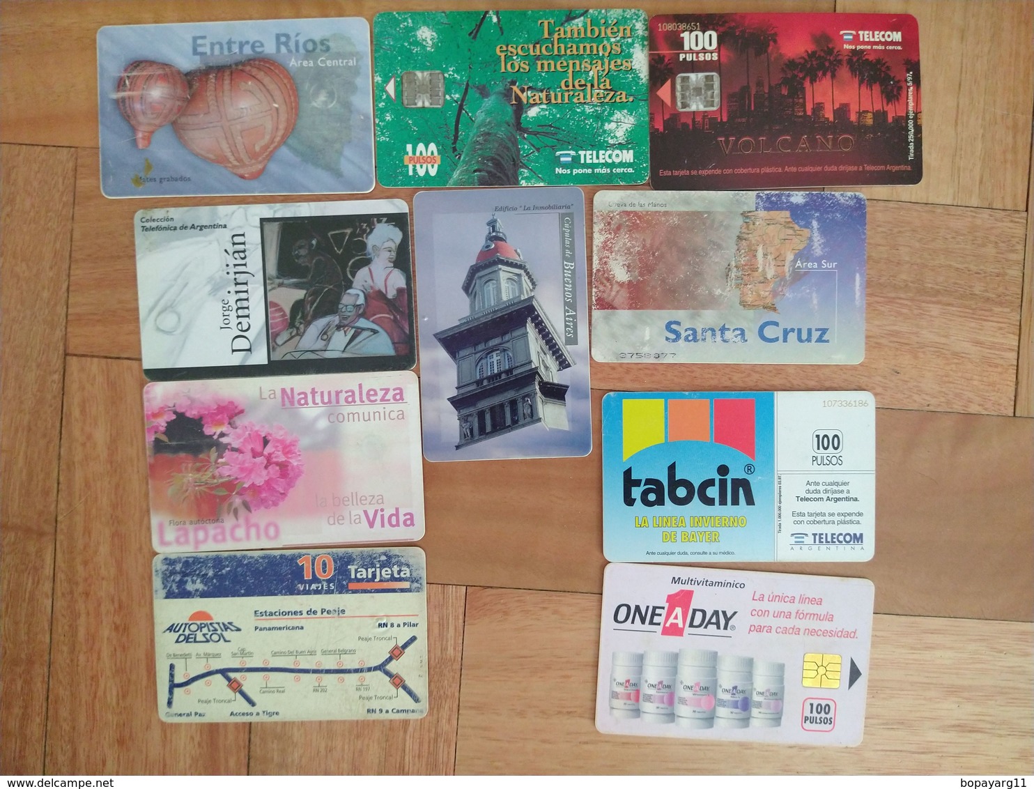 Argentina Phonecards Telecom Telefonica LOT OF 10 FREE WORLDWIDE SHIPPING#11 - Lots - Collections