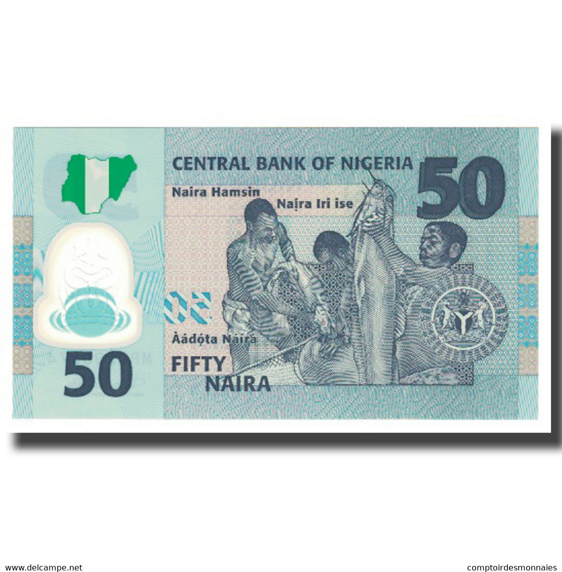 Billet, Nigéria, 50 Naira, 2015, KM:37, NEUF - Nigeria