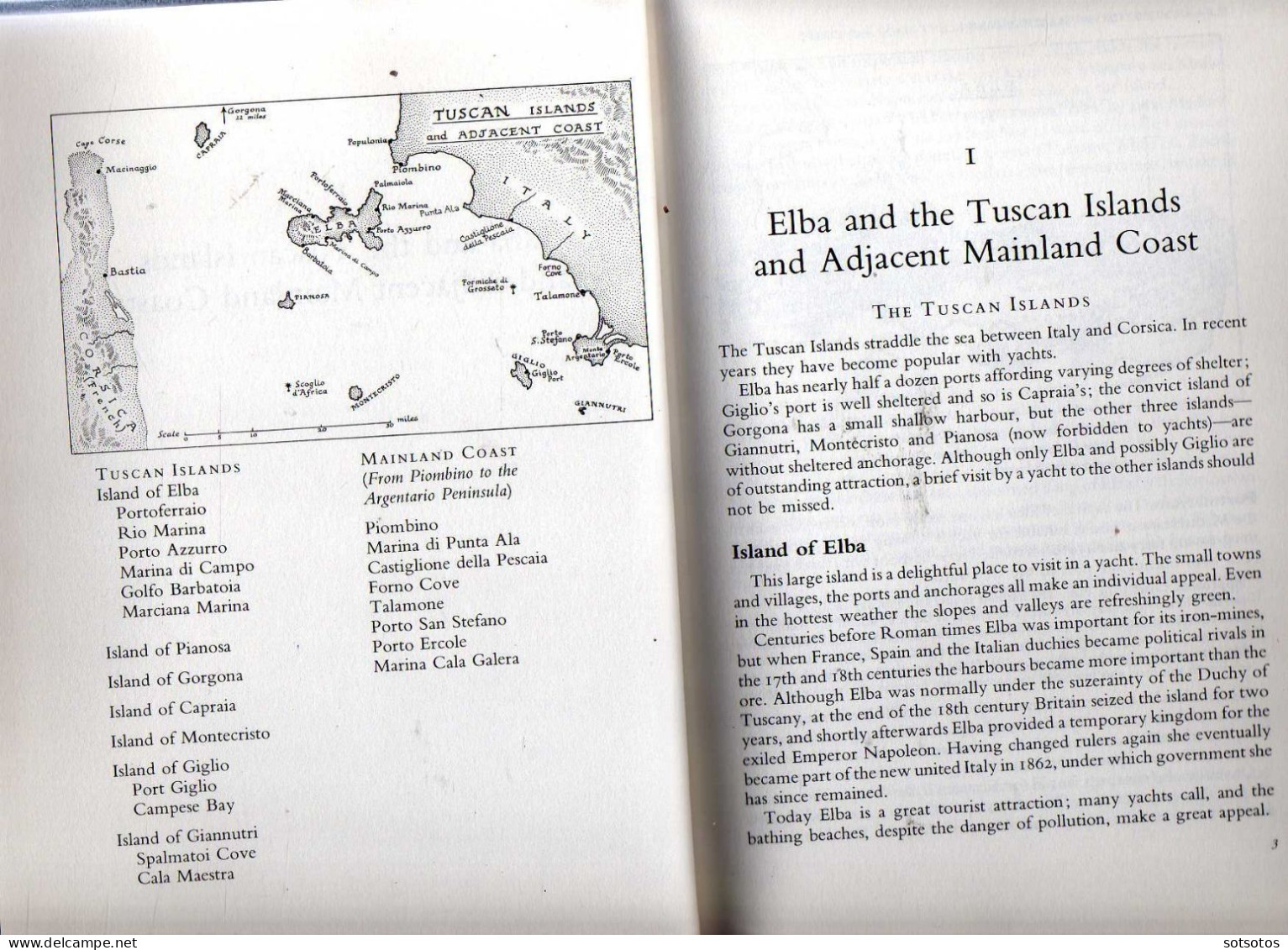 The Tyrrhenian Sea, a Sea Guide Corsica and Sardinia, W. Coast of Italy, Sicily and Lipari Islands by H.M. Denham