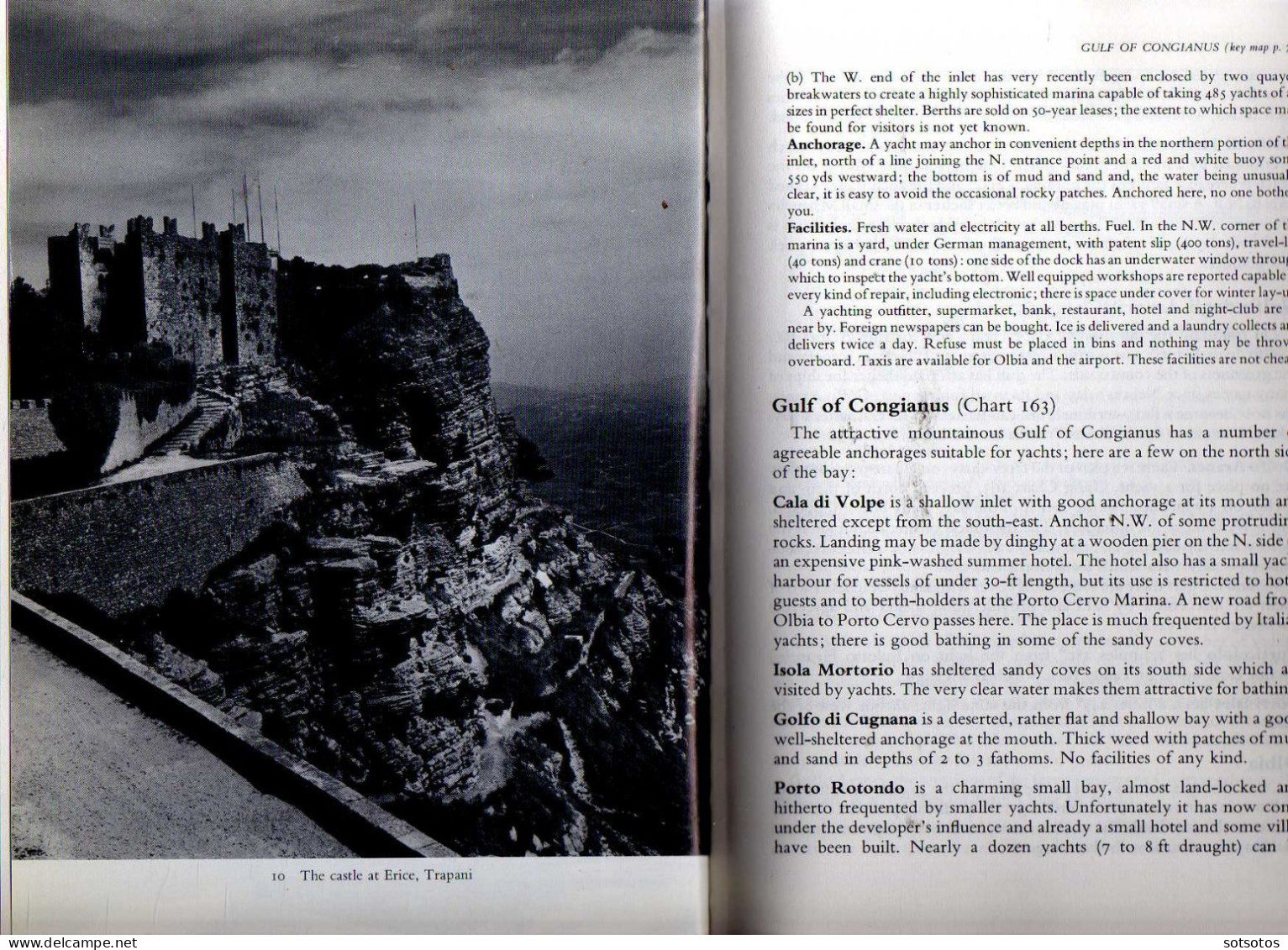 The Tyrrhenian Sea, a Sea Guide Corsica and Sardinia, W. Coast of Italy, Sicily and Lipari Islands by H.M. Denham