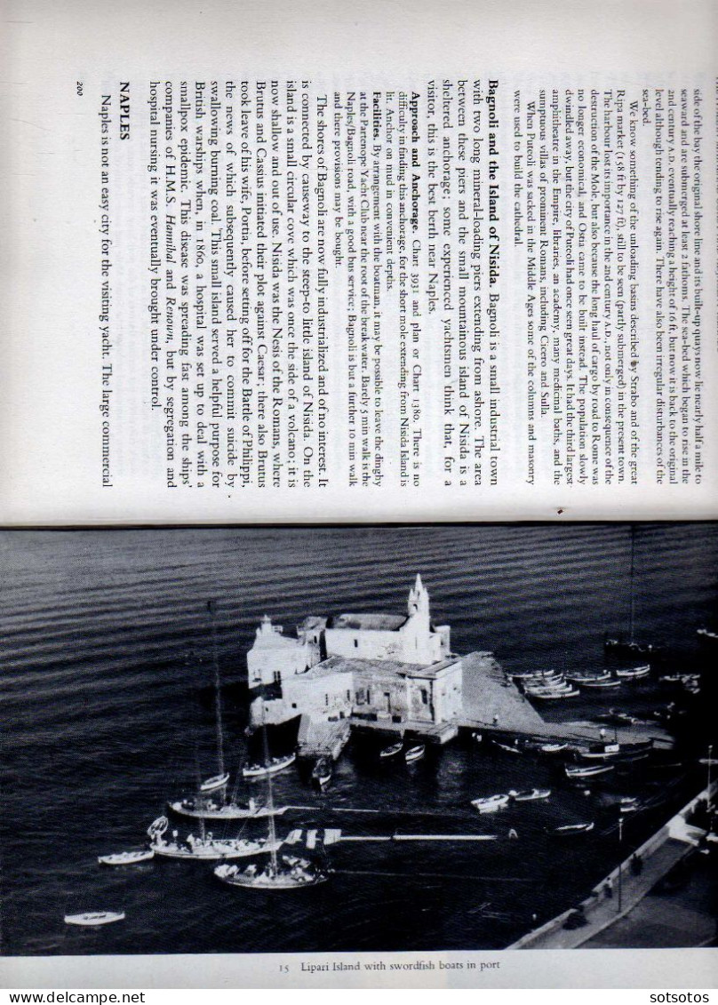 The Tyrrhenian Sea, a Sea Guide Corsica and Sardinia, W. Coast of Italy, Sicily and Lipari Islands by H.M. Denham