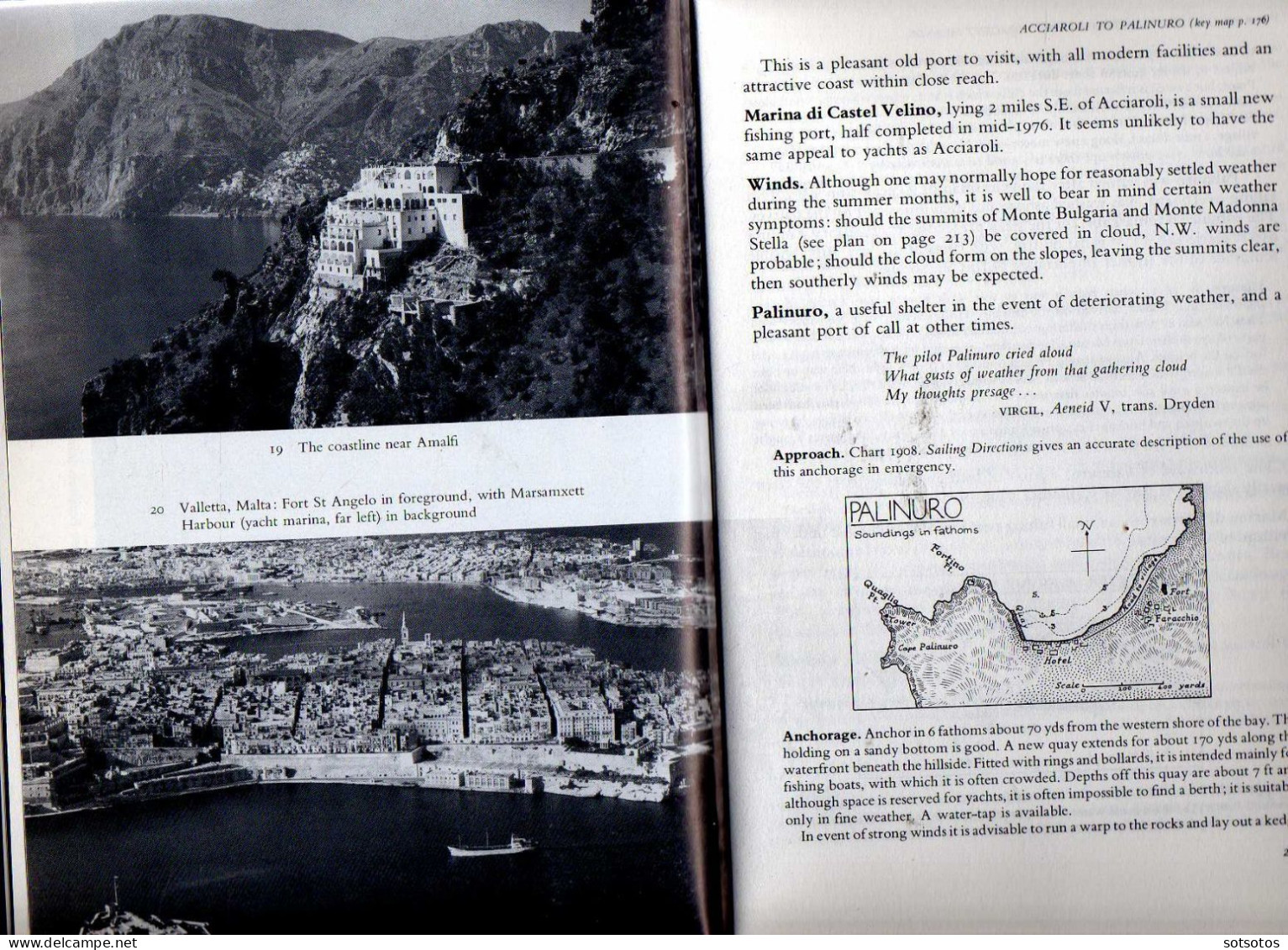 The Tyrrhenian Sea, a Sea Guide Corsica and Sardinia, W. Coast of Italy, Sicily and Lipari Islands by H.M. Denham