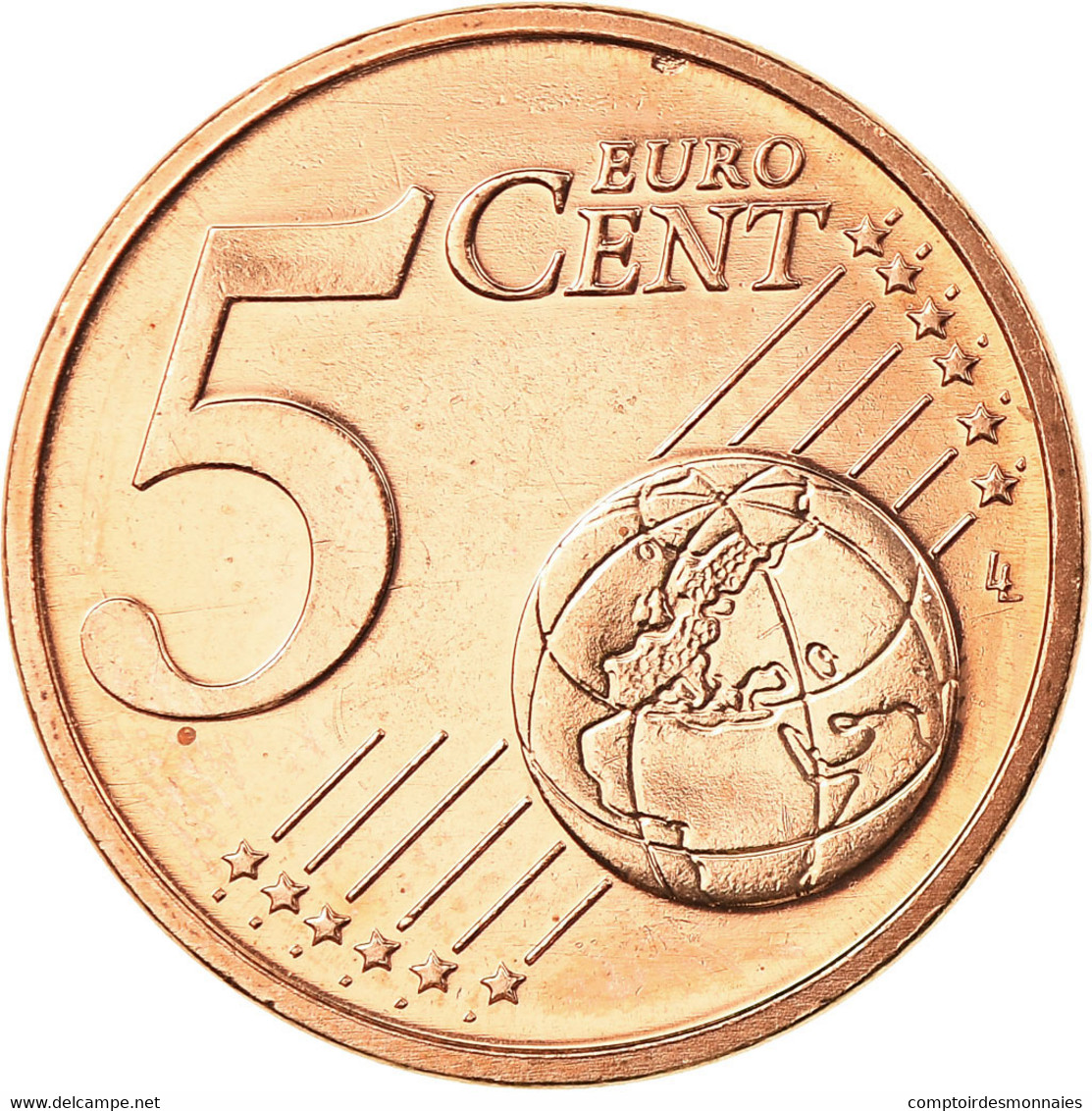 Latvia, 5 Euro Cent, 2014, SPL, Copper Plated Steel - Lettonie